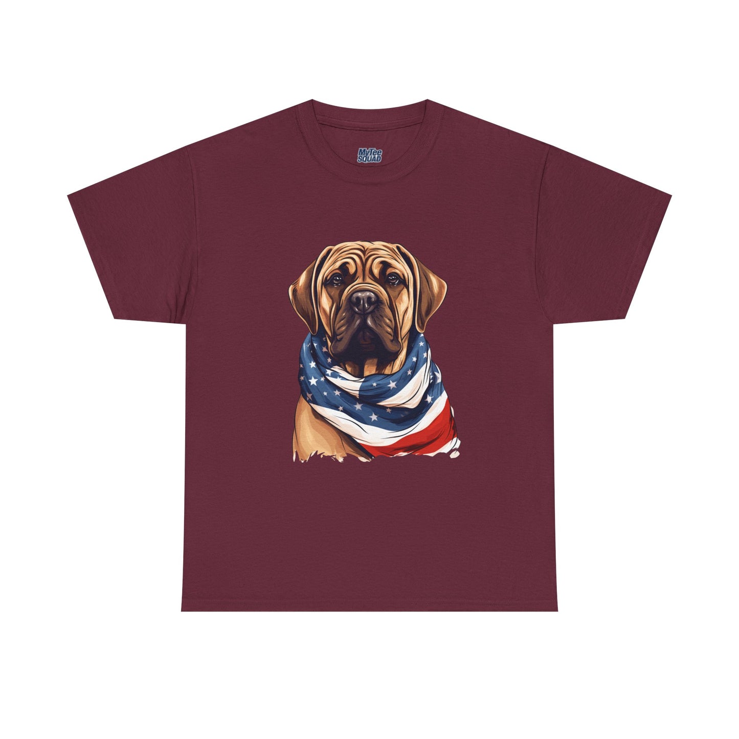 Patriotic Mastiff Unisex T-Shirt