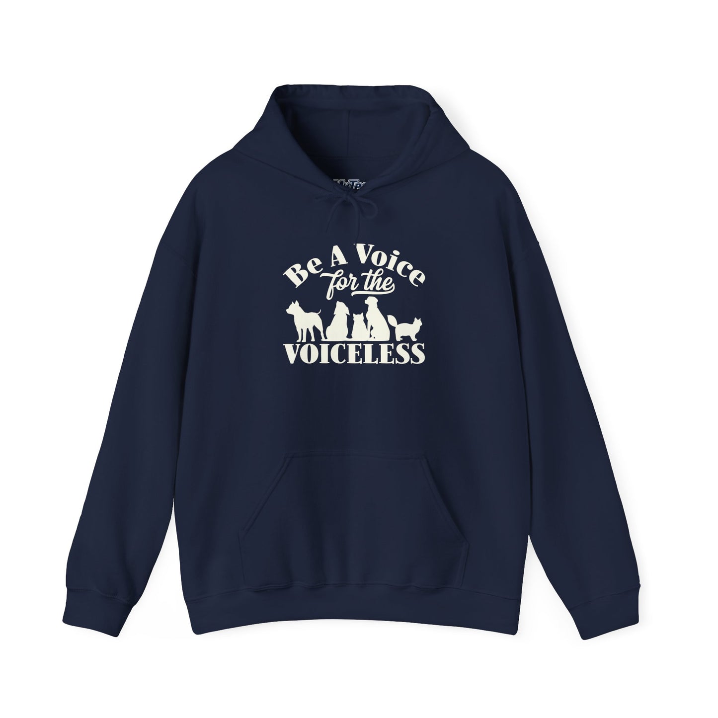 Be A Voice For The Voiceless Unisex Hoodie – Animal Rescue Awareness