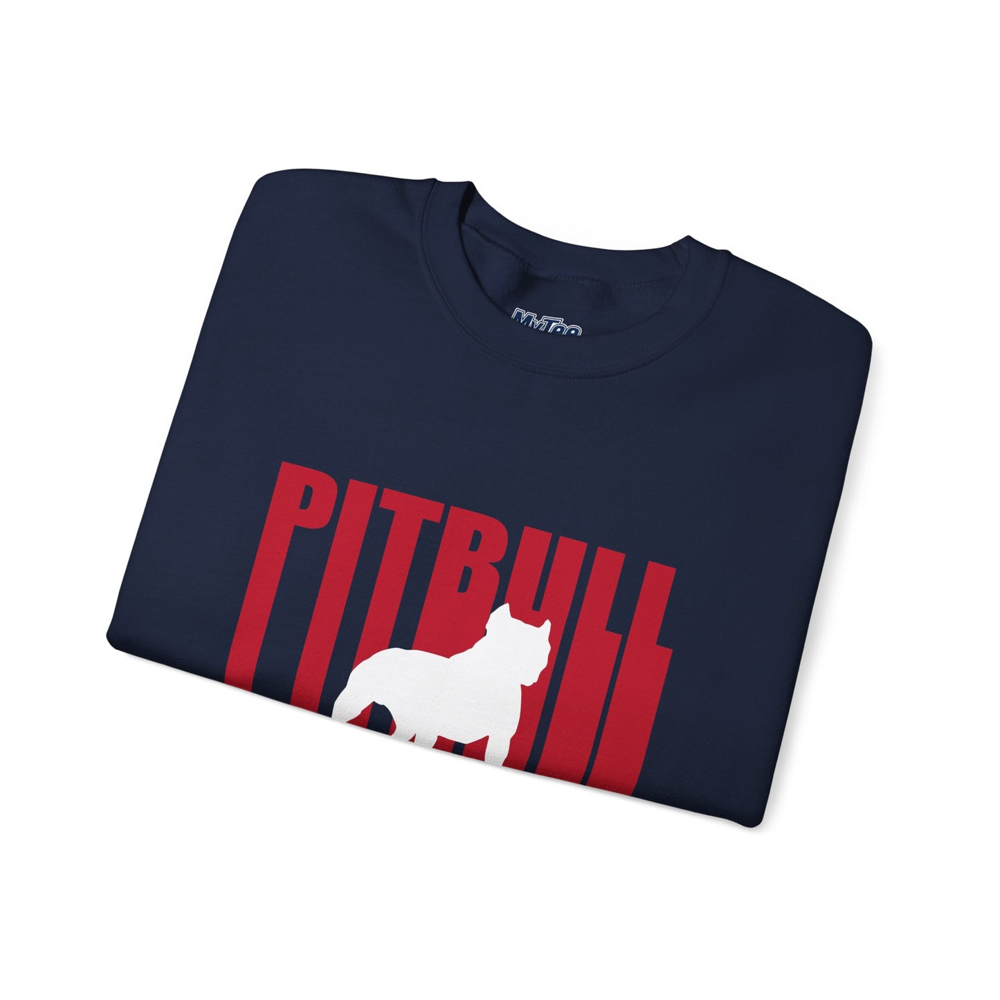 Stylish Pitbull Graphic Unisex Crewneck Sweatshirt | Dog Lover Gift