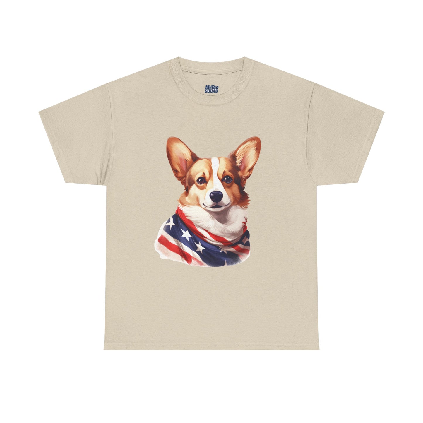 Patriotic Pembroke Welsh Corgi Unisex T-Shirt