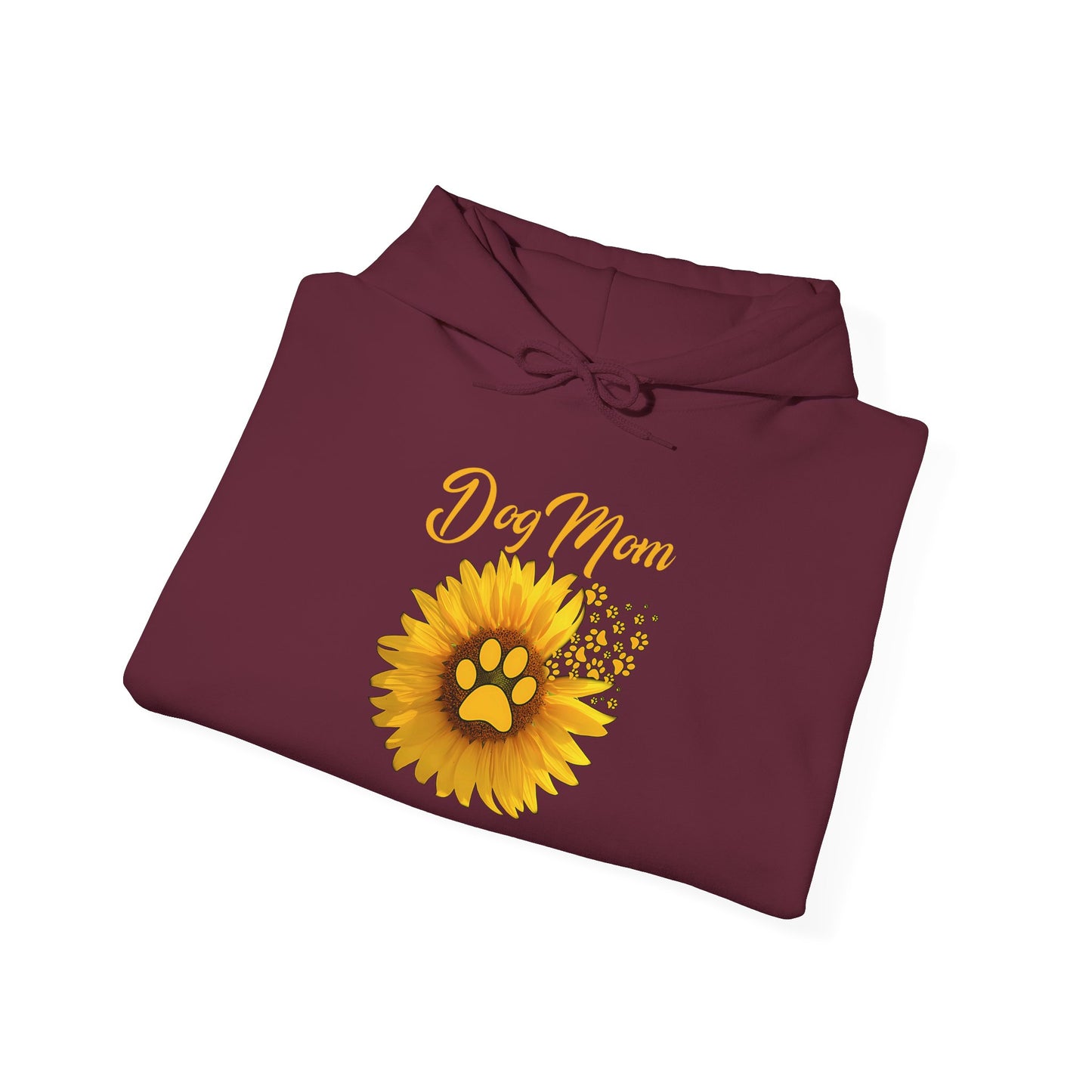 Sunflower Soul, Dog Mom Heart Hoodie