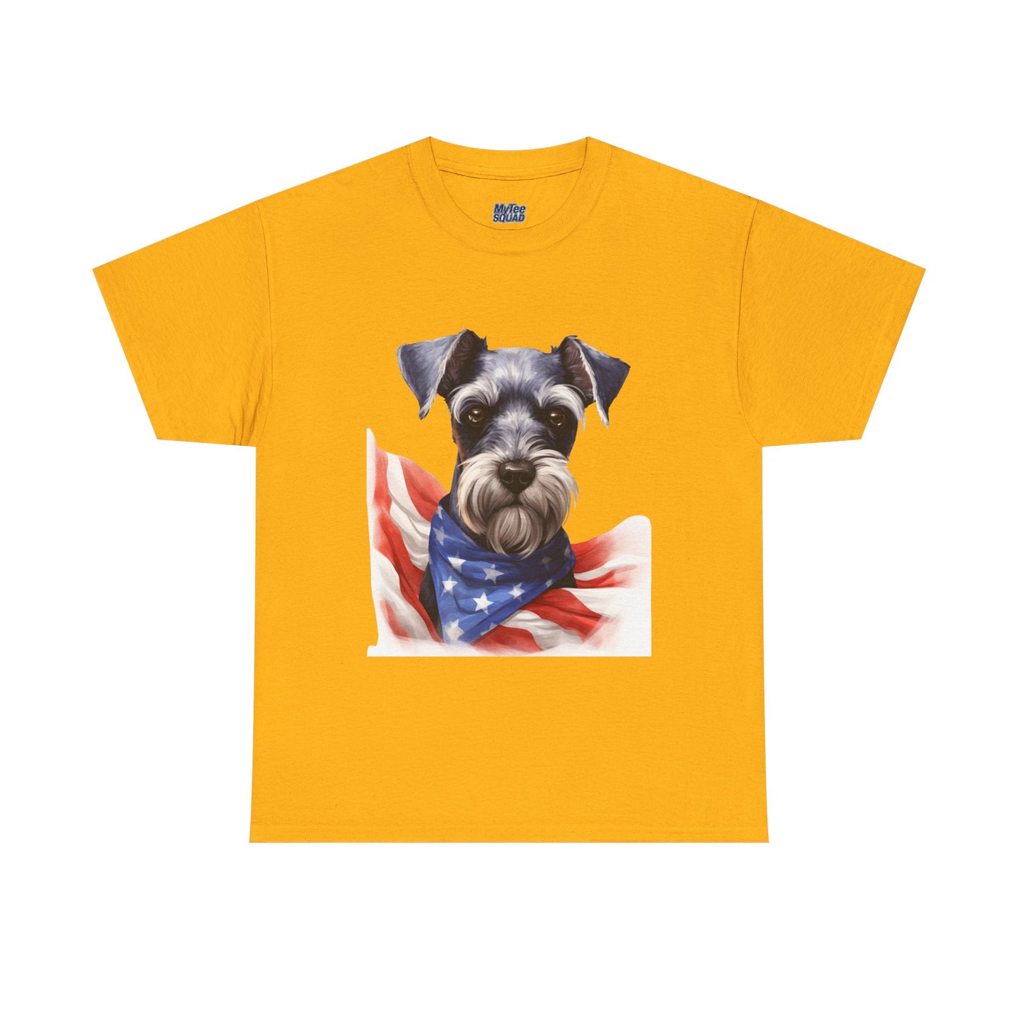 Patriotic Miniature Schnauzer Unisex T-Shirt