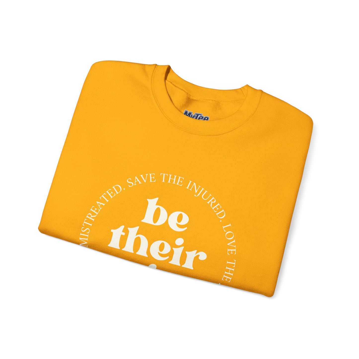 Be Their Voice Unisex Sweatshirt – Animal Shelter Support Pullover