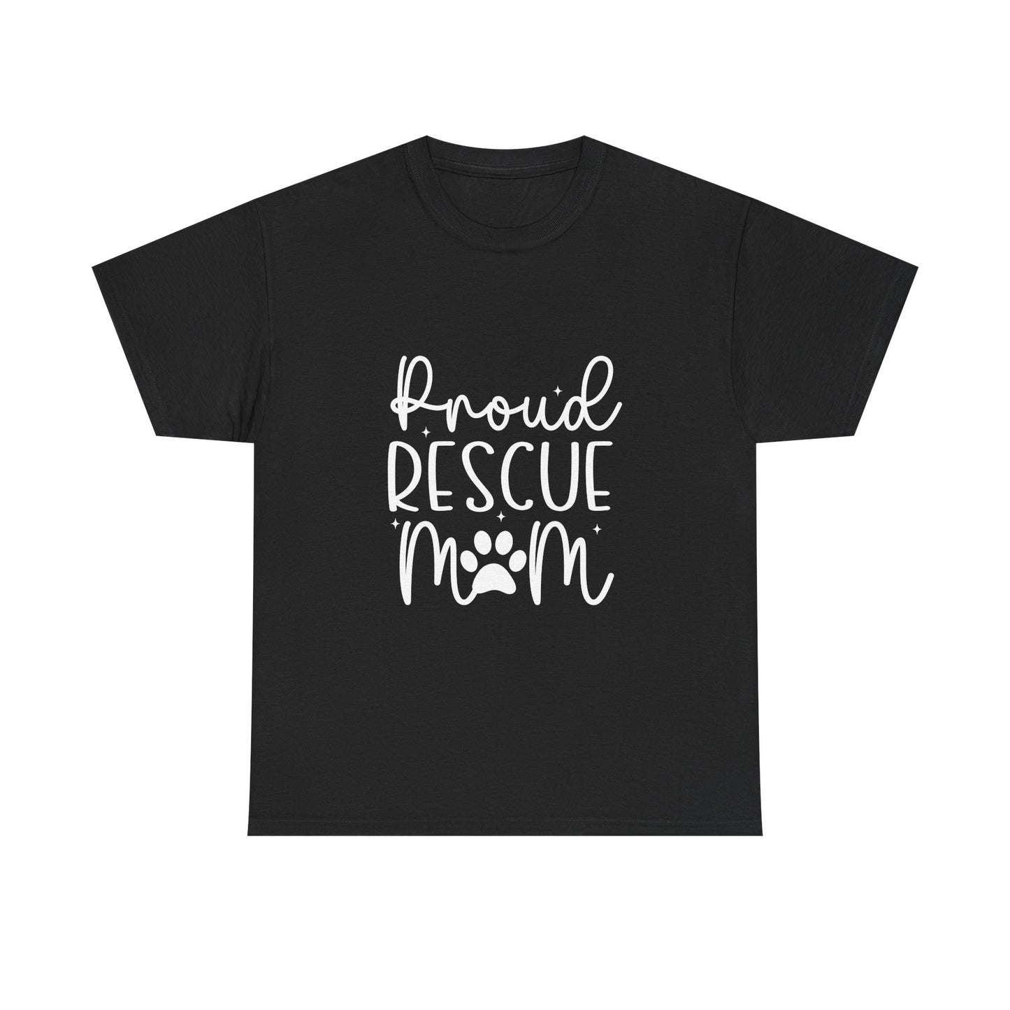 Proud Rescue Mom T-Shirt | Gift For Dog Mom