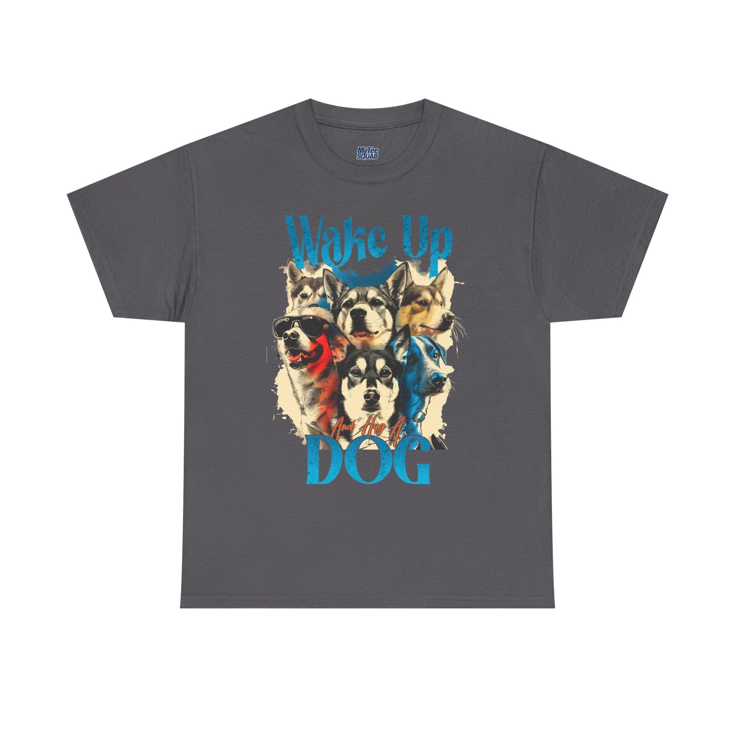 Wake Up Dog Unisex Cotton Tee