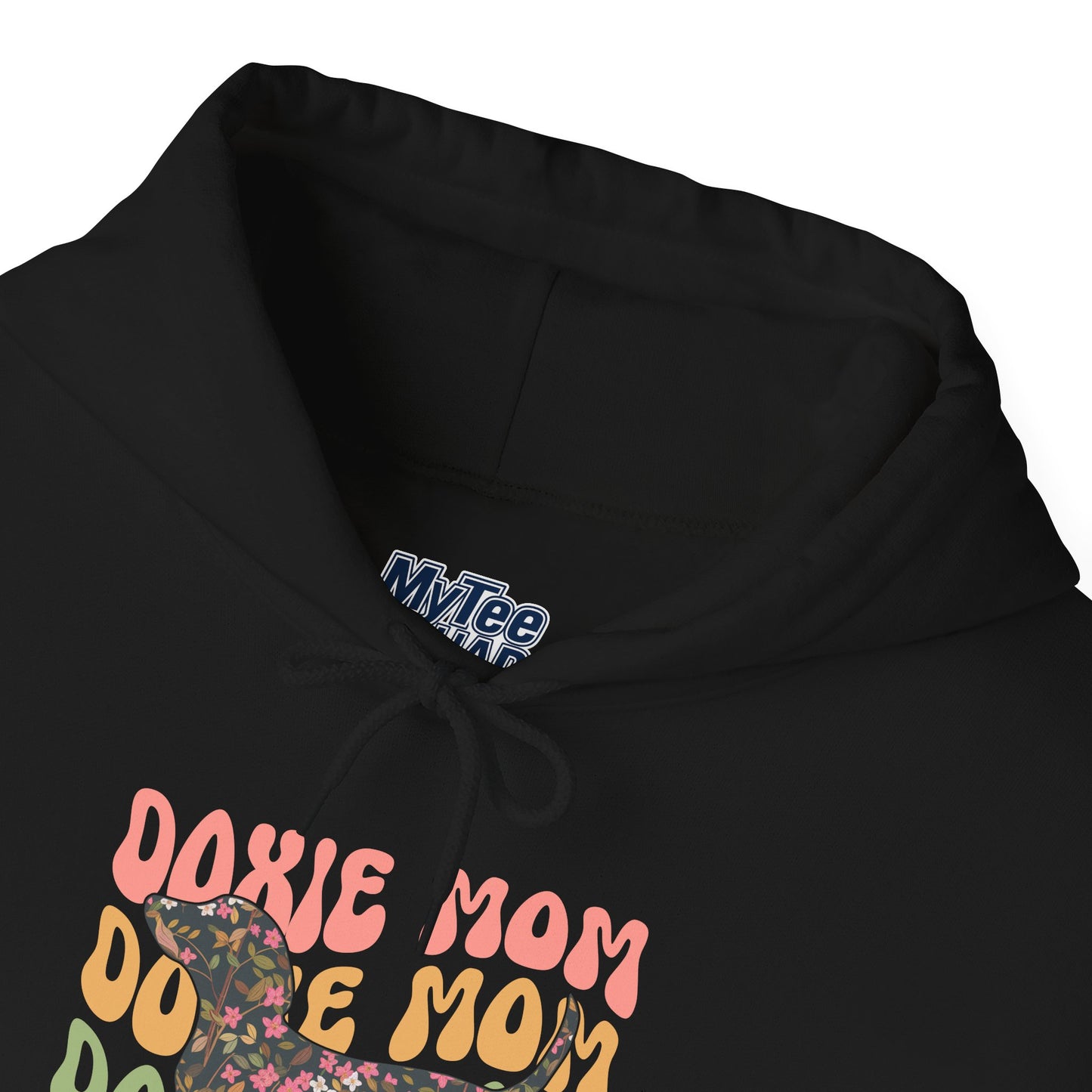 Doxie Mom Retro Hoodie – Cozy Hoodie With Colorful Dog Print