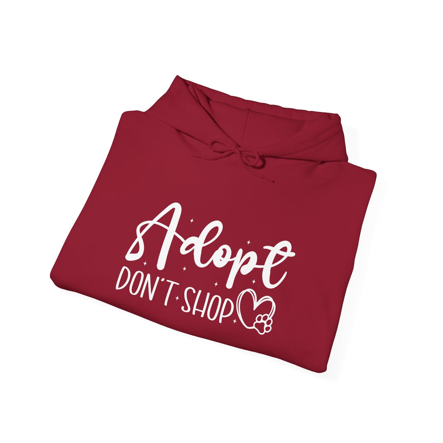 Adopt Don’t Shop Unisex Hoodie – Soft Statement Wear For Animal Lovers