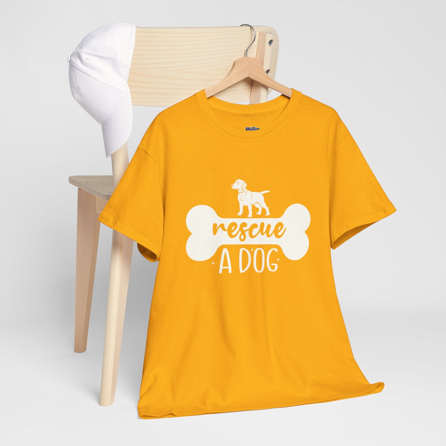 Rescue a Dog Unisex Cotton T-shirt | Dog Lover