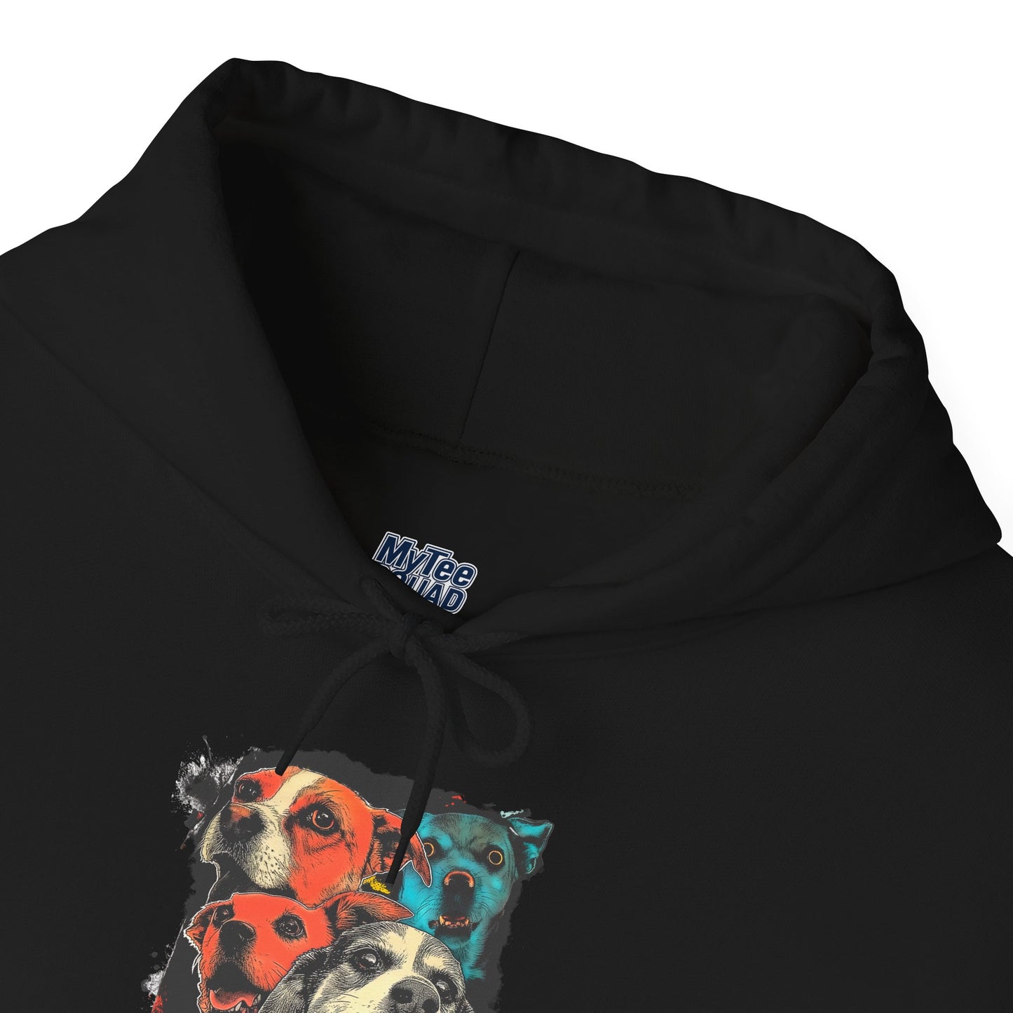 Never Bark Alone Unisex Hoodie – Dog Pack Graphic Hoodie