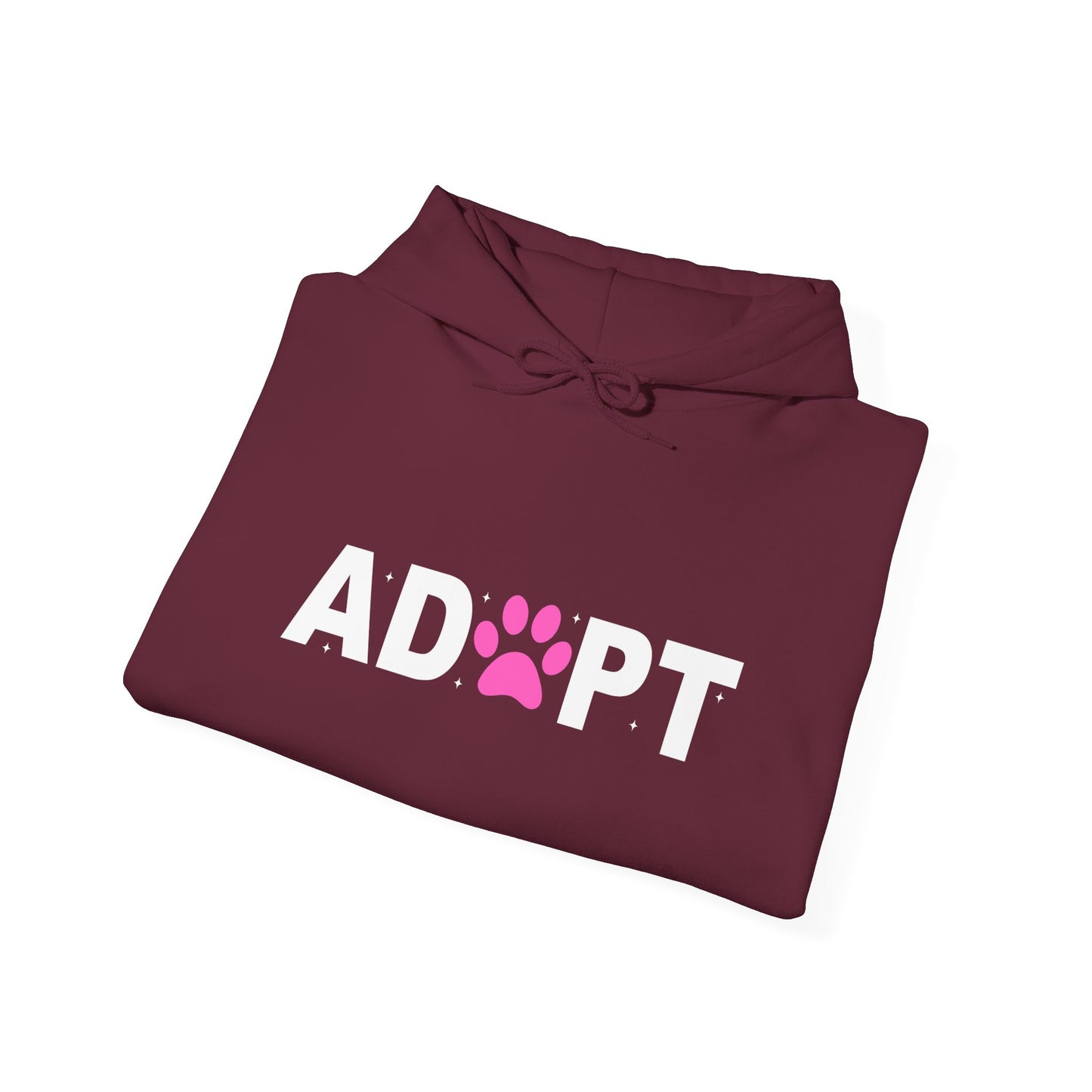 Adopt Paw Unisex Hoodie – Shelter Love Wrapped In Cotton