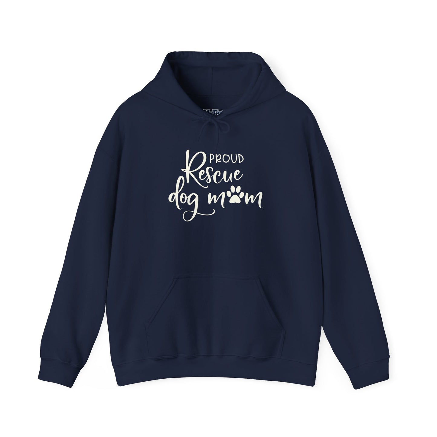 Proud Rescue Dog Mom Hoodie | Dog Mama Gift