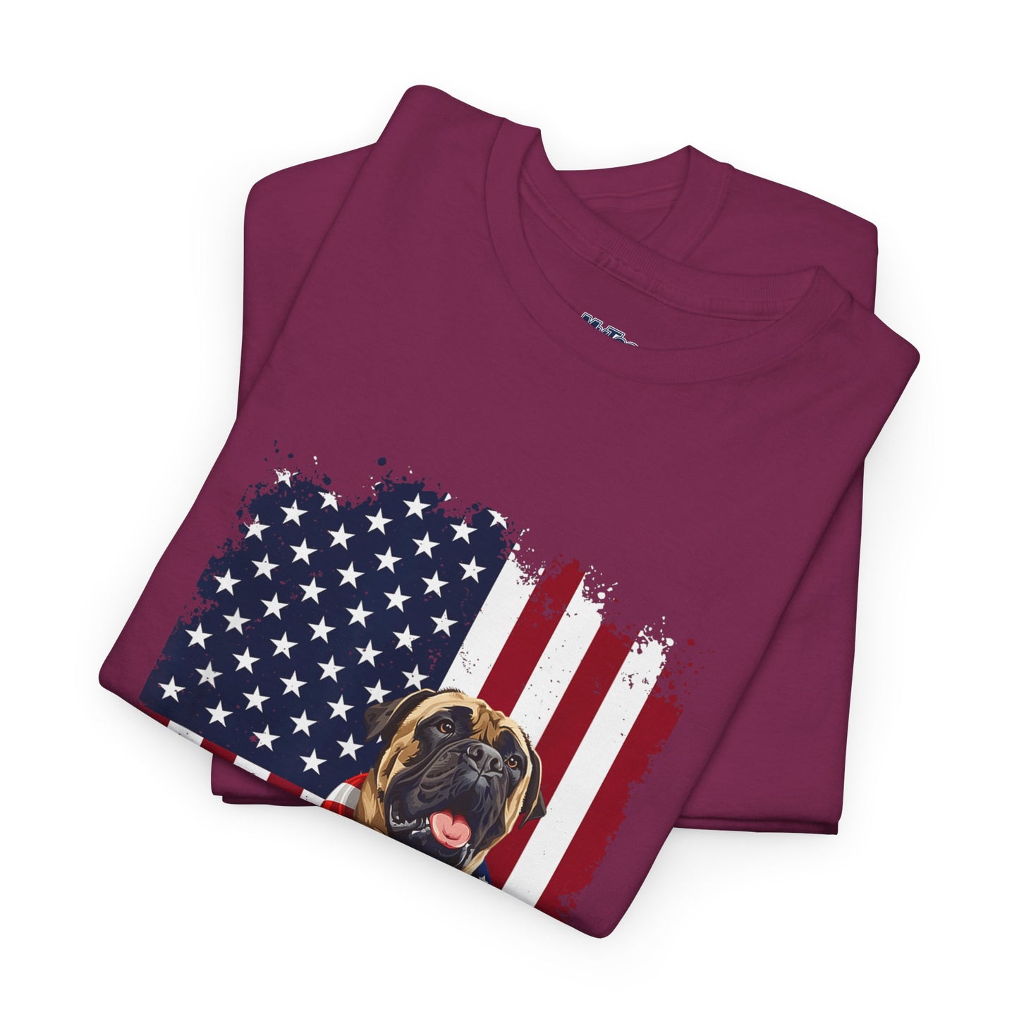 Patriotic English Mastiff Unisex T-Shirt