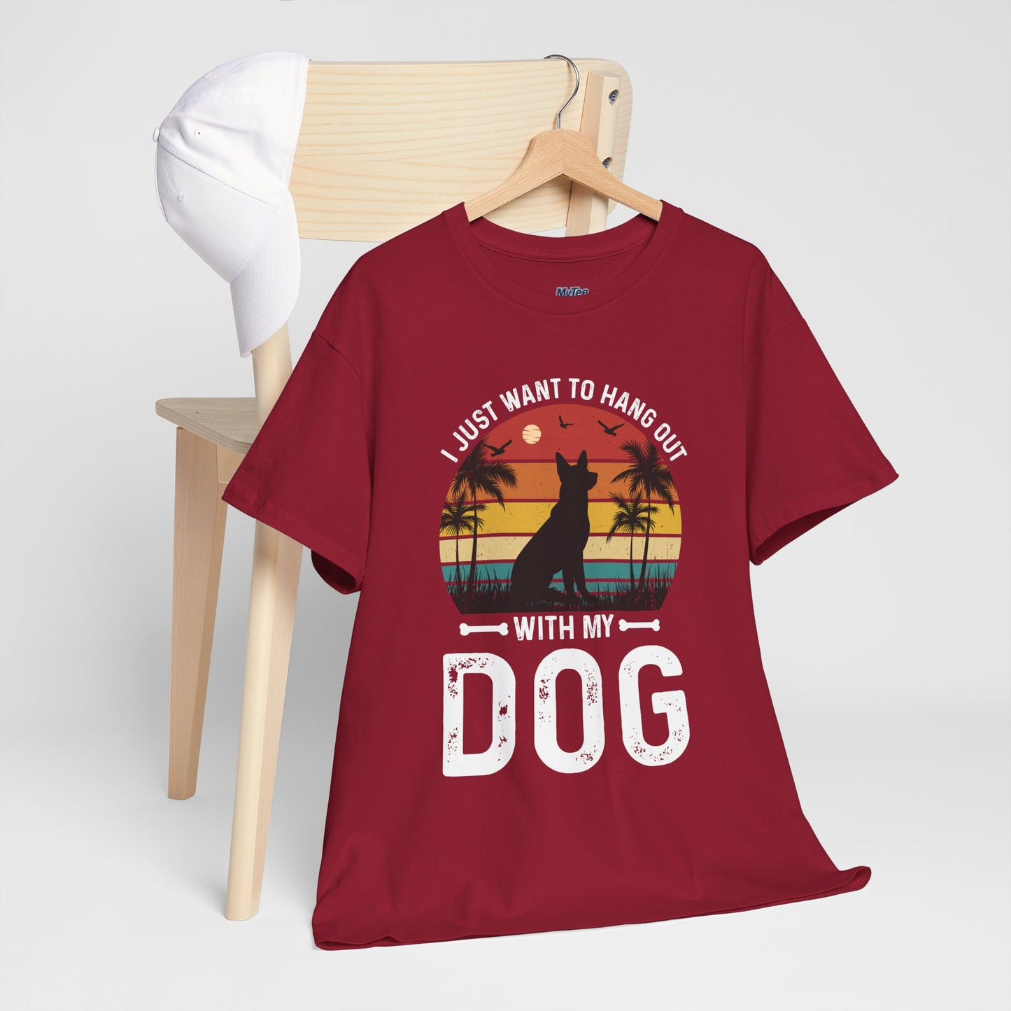 I Just Want To Hang Out With My Dog Unisex T-Shirts