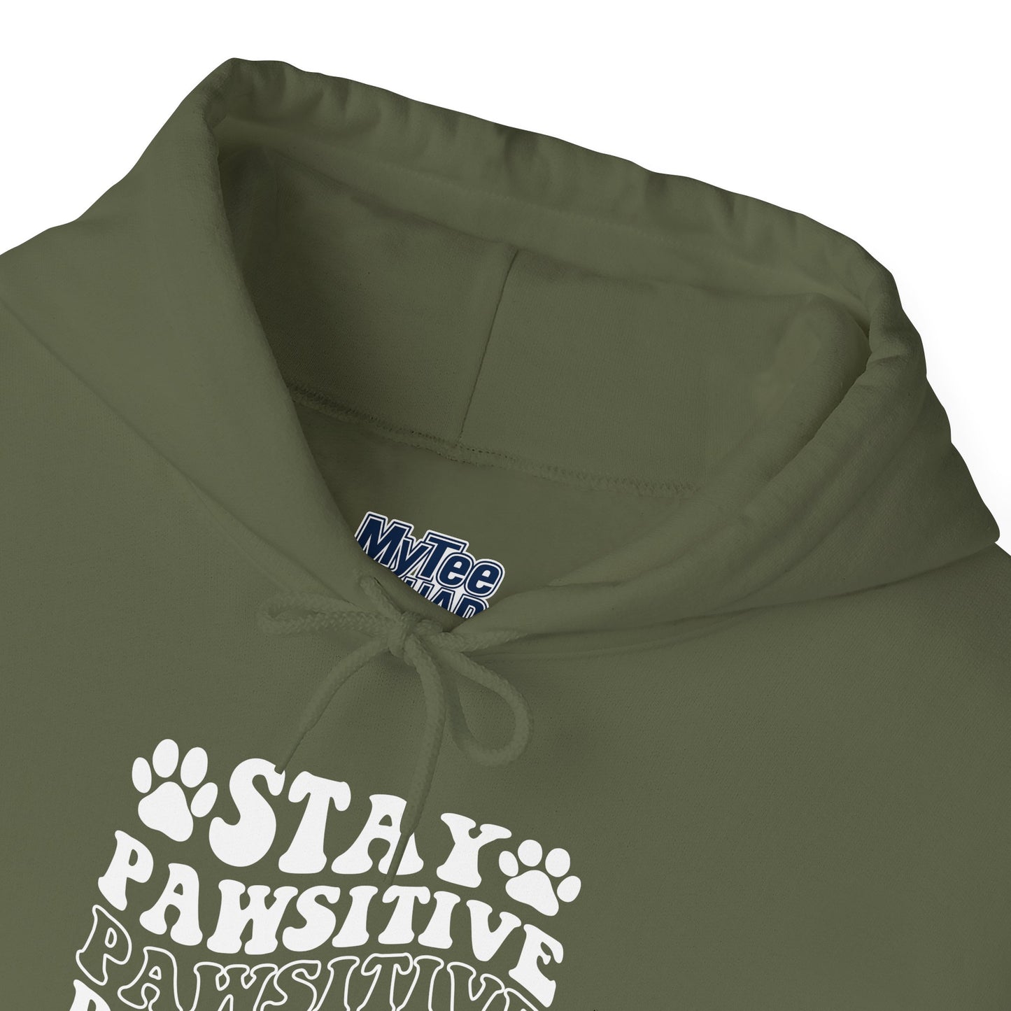 Stay Pawsitive Unisex Hoodie | Perfect for Celebrations & Holidays