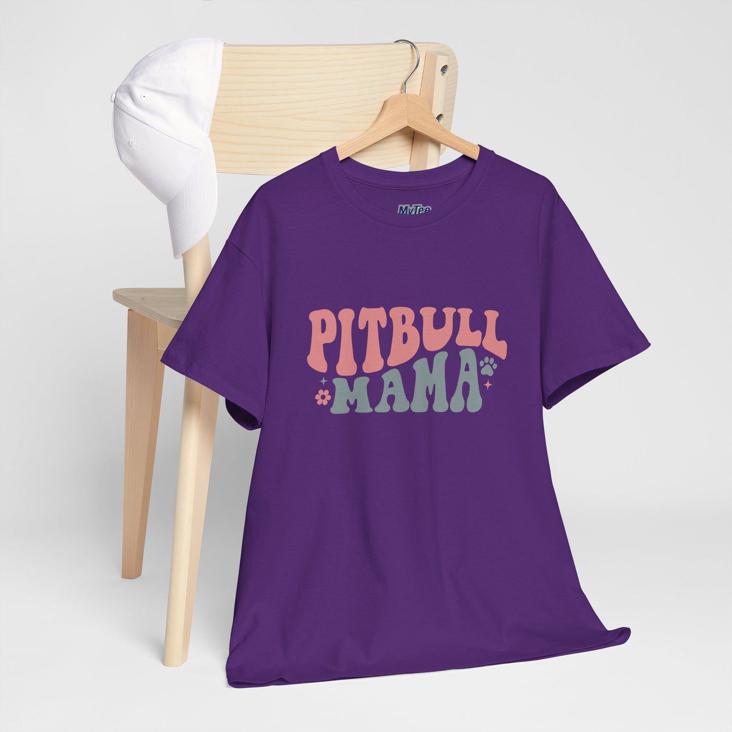 Pitbull Mama Tee – Cute Casual Shirt for Dog Moms & Pet Lovers