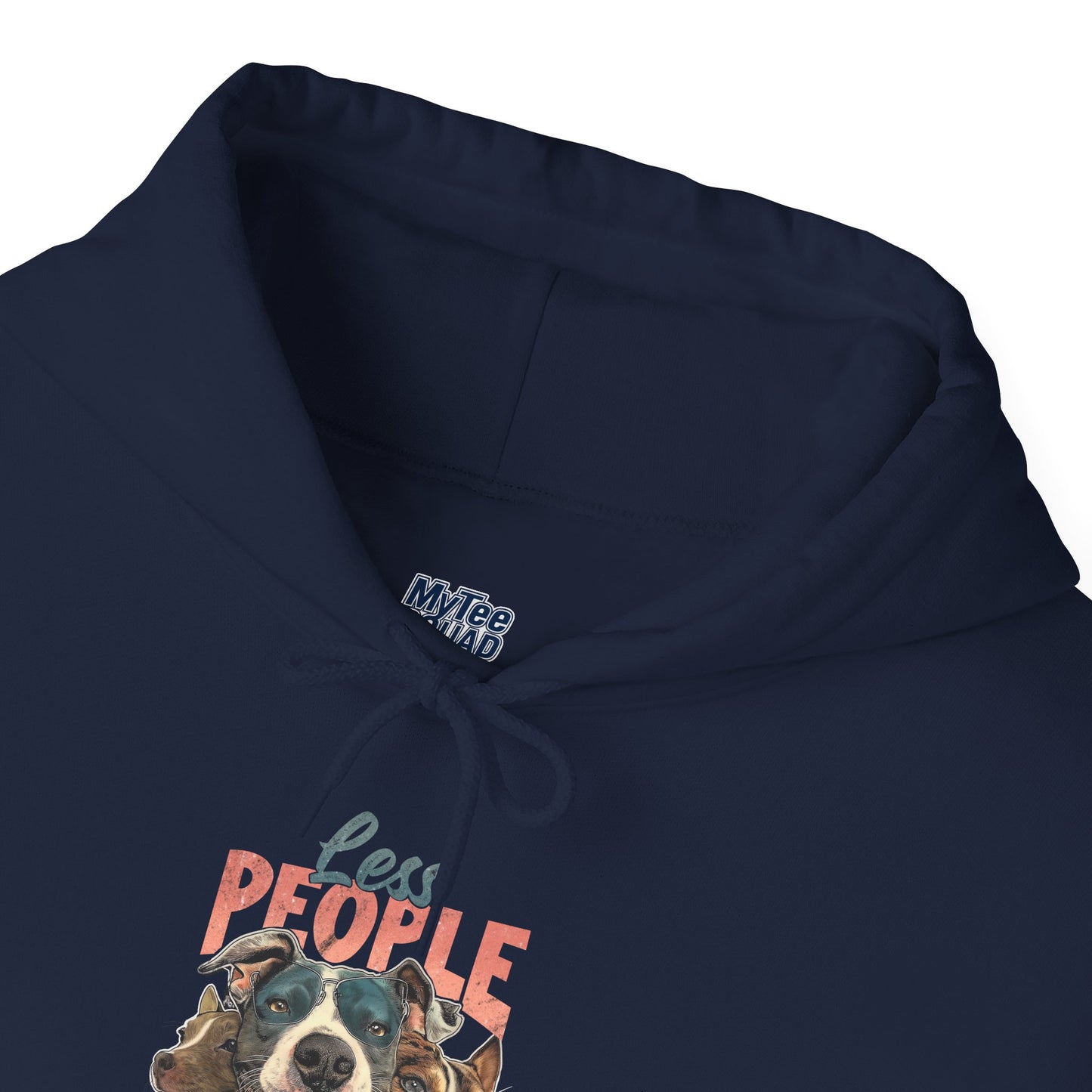 Less People More Dog Unisex Hoodie – Cozy Statement For Dog People