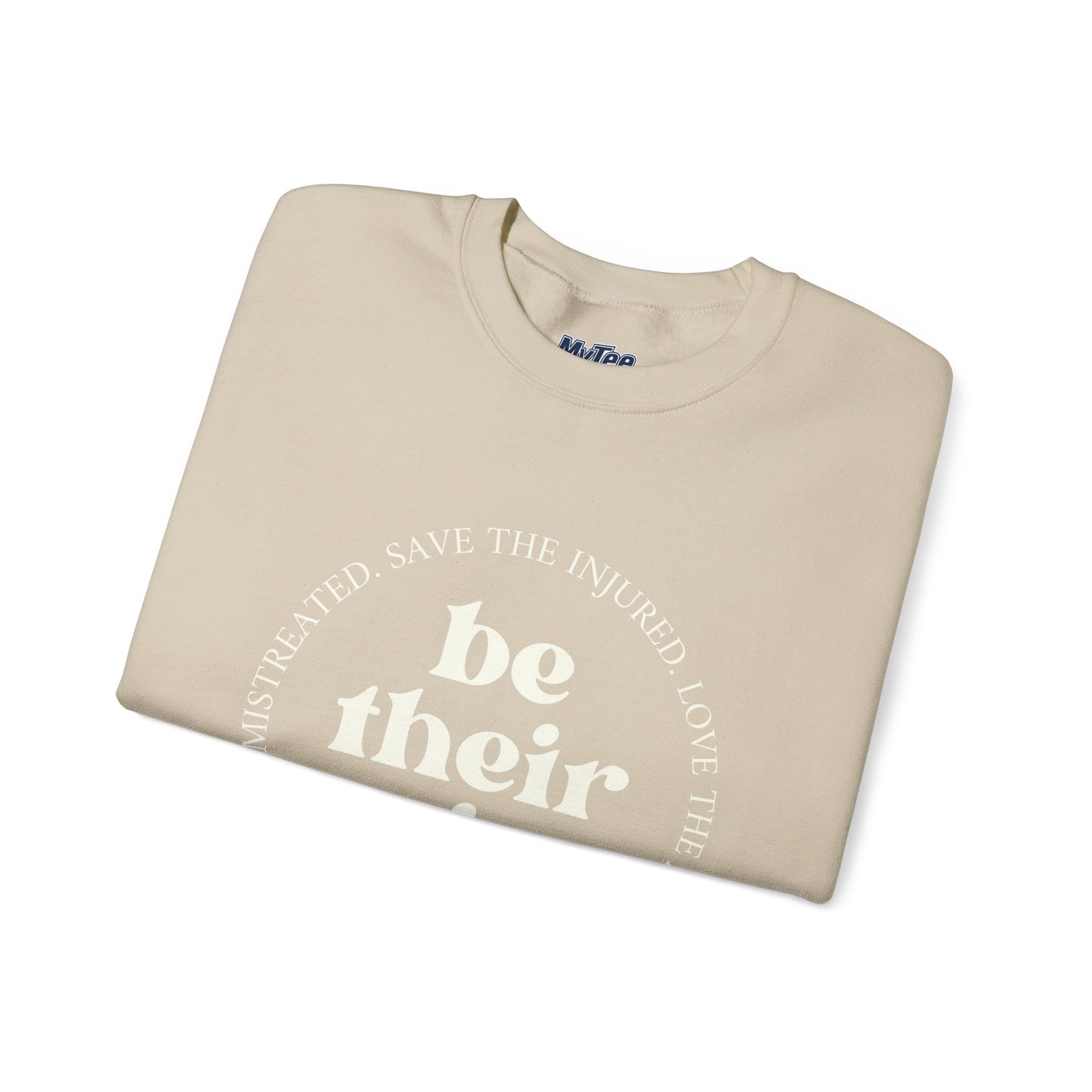 Be Their Voice Unisex Sweatshirt – Animal Shelter Support Pullover