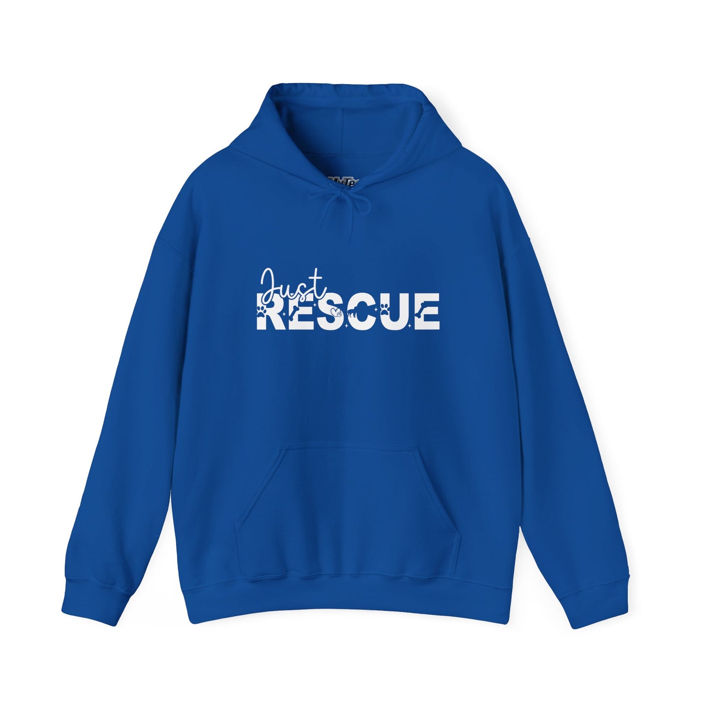 Bold Blue Just Rescue Unisex Hoodie – Speak For The Voiceless