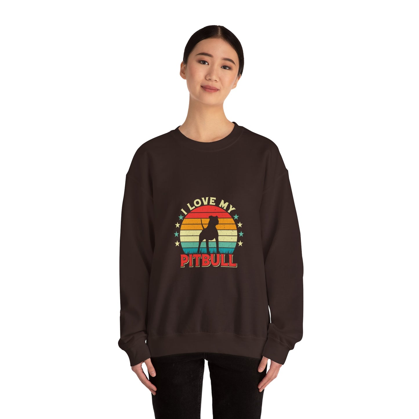 I Love My Pitbull Unisex Sweatshirts