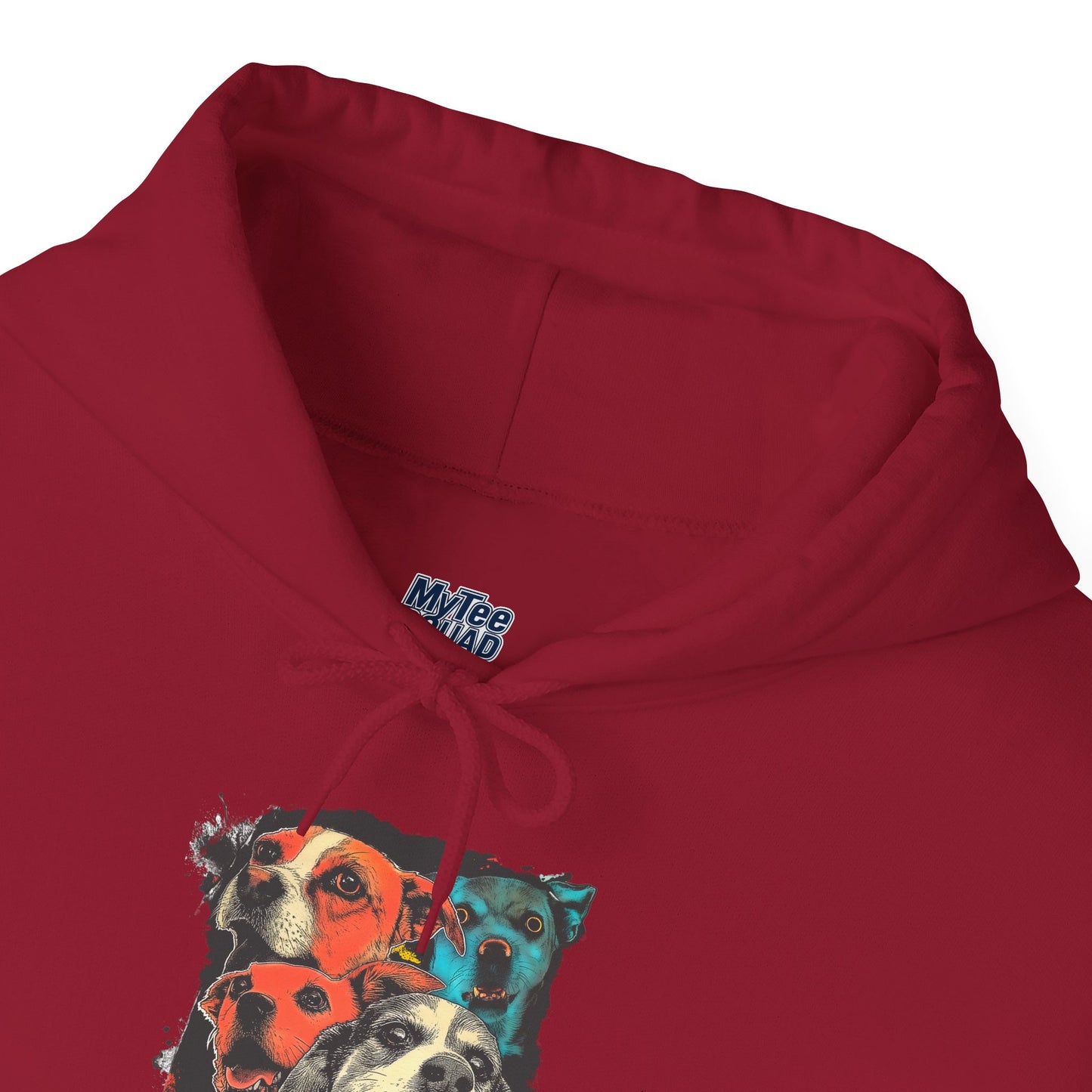 Never Bark Alone Unisex Hoodie – Dog Pack Graphic Hoodie