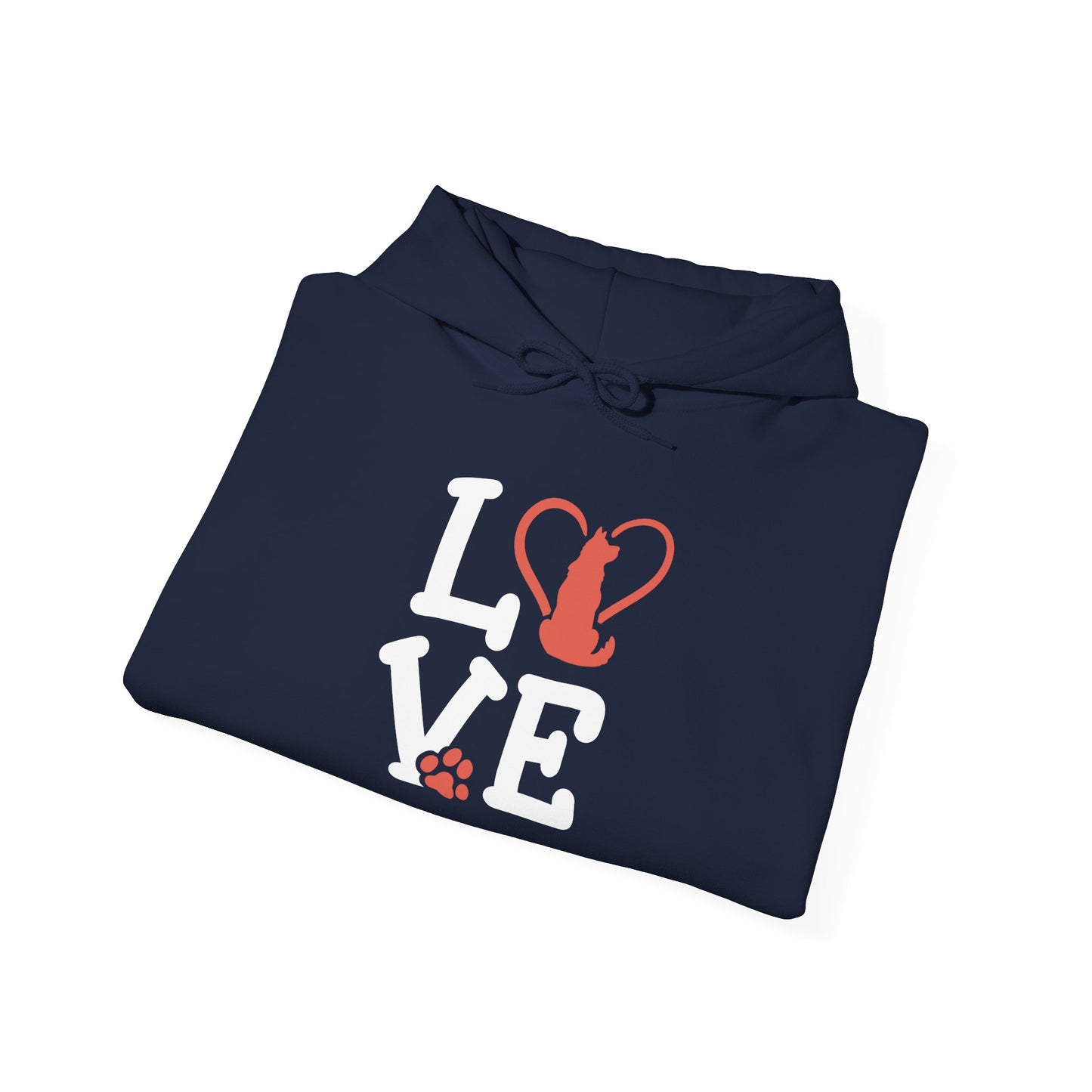 Love Cat Hoodie | Cozy Gift for Pet Lovers