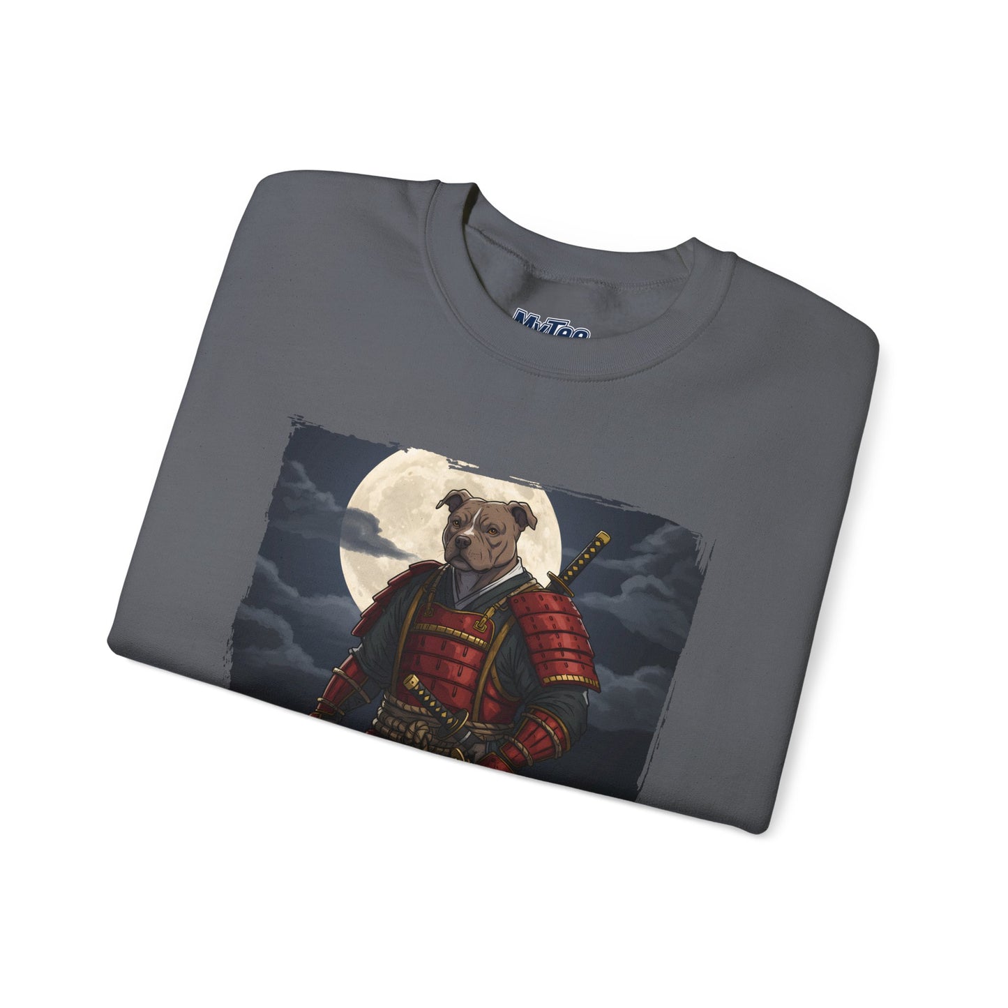 Pitbull Samurai Warrior Sweatshirt | Cozy Crewneck