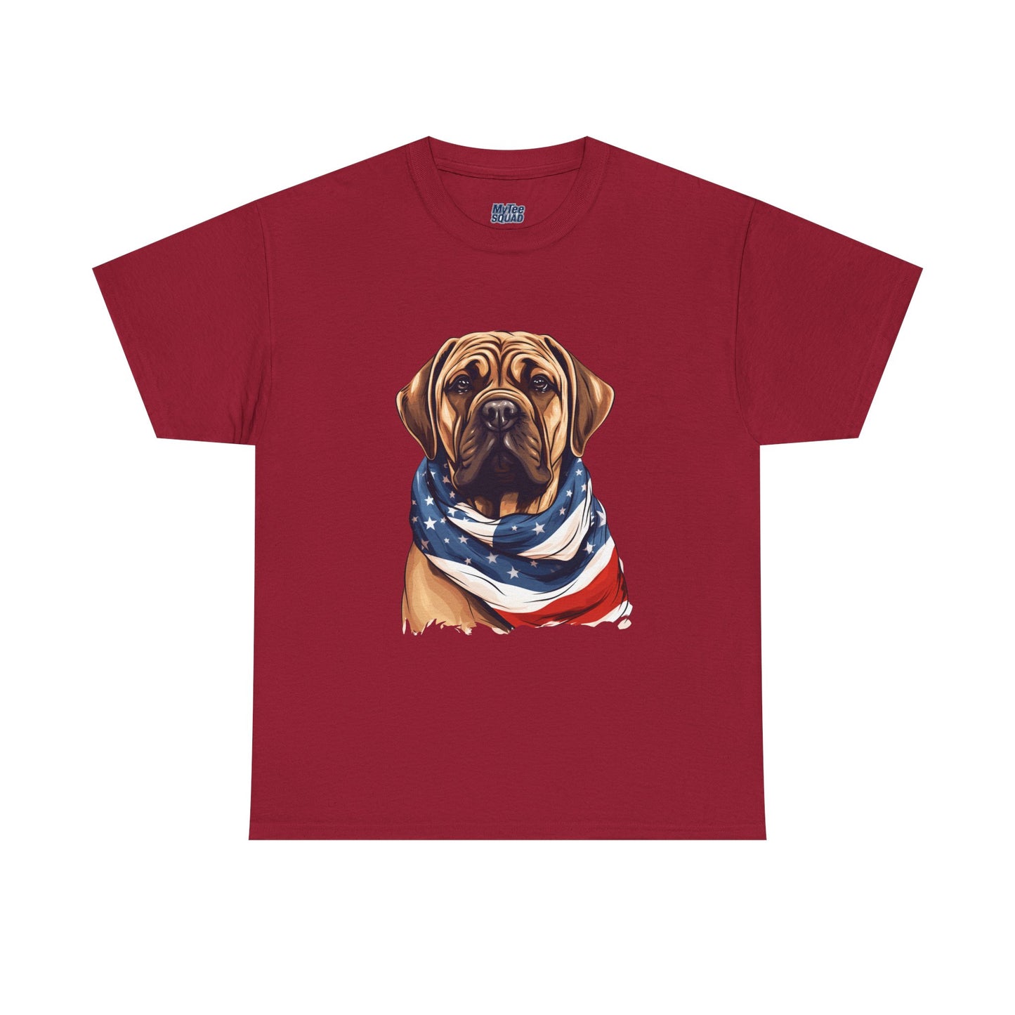 Patriotic Mastiff Unisex T-Shirt