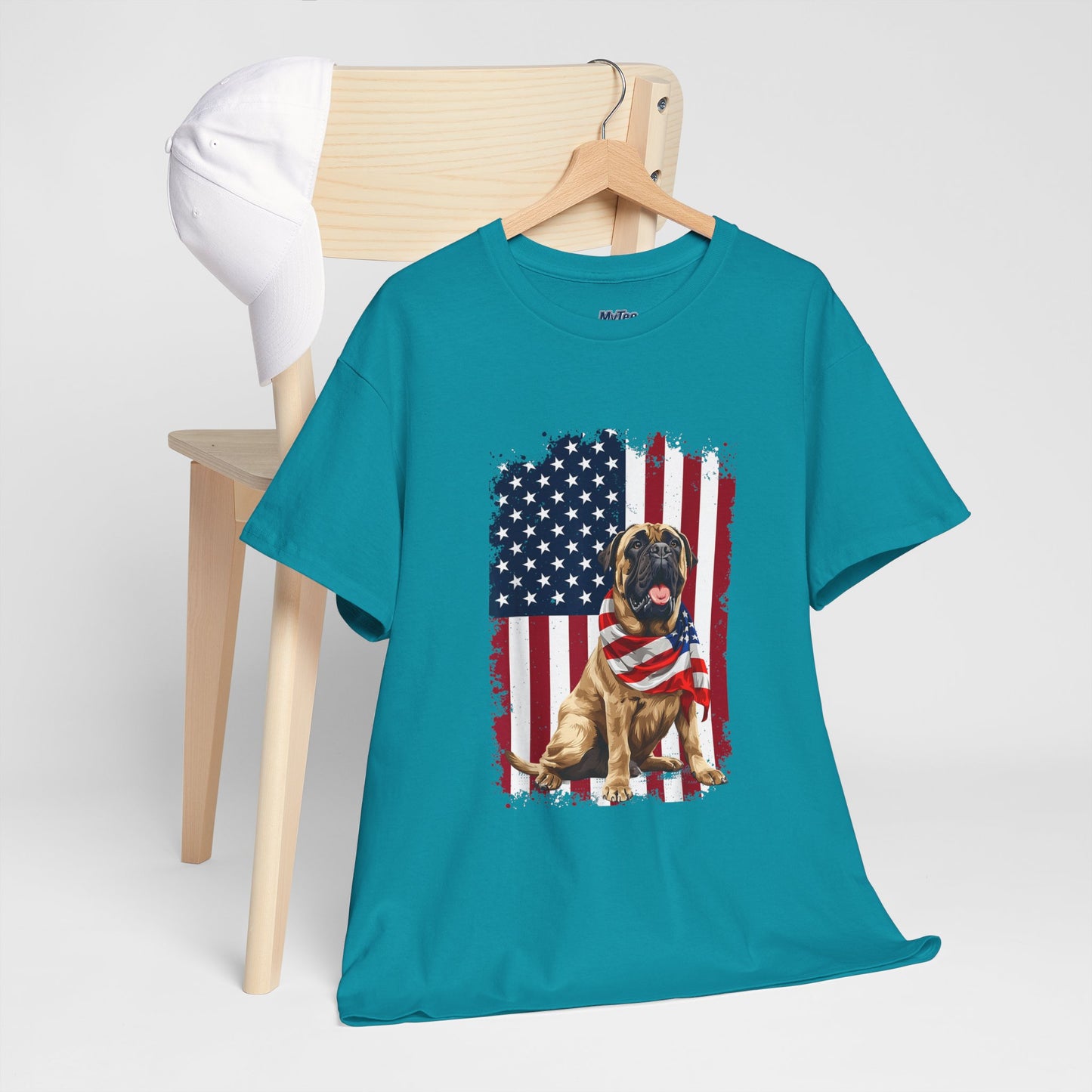 Patriotic English Mastiff Unisex T-Shirt