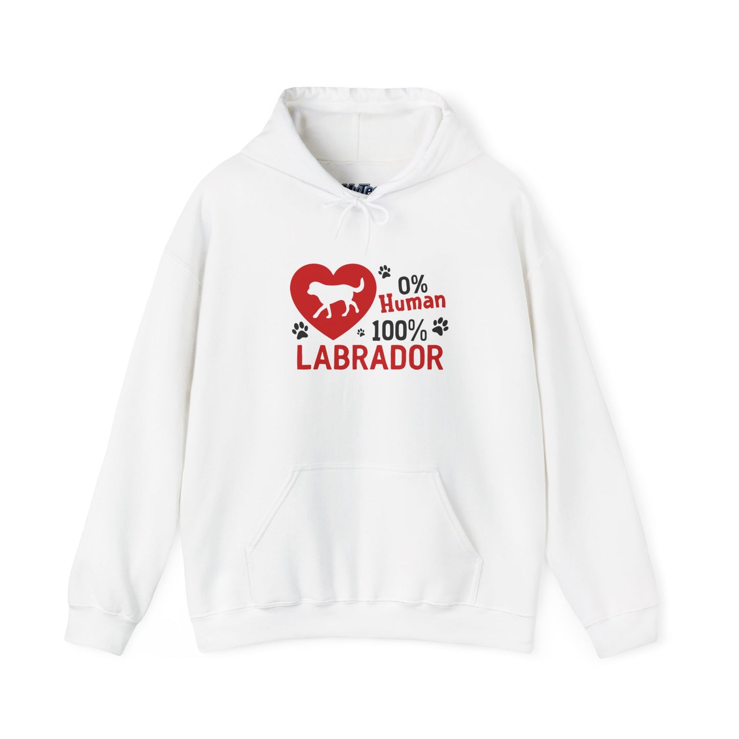 0% Human 100% Labrador Unisex Hoodie