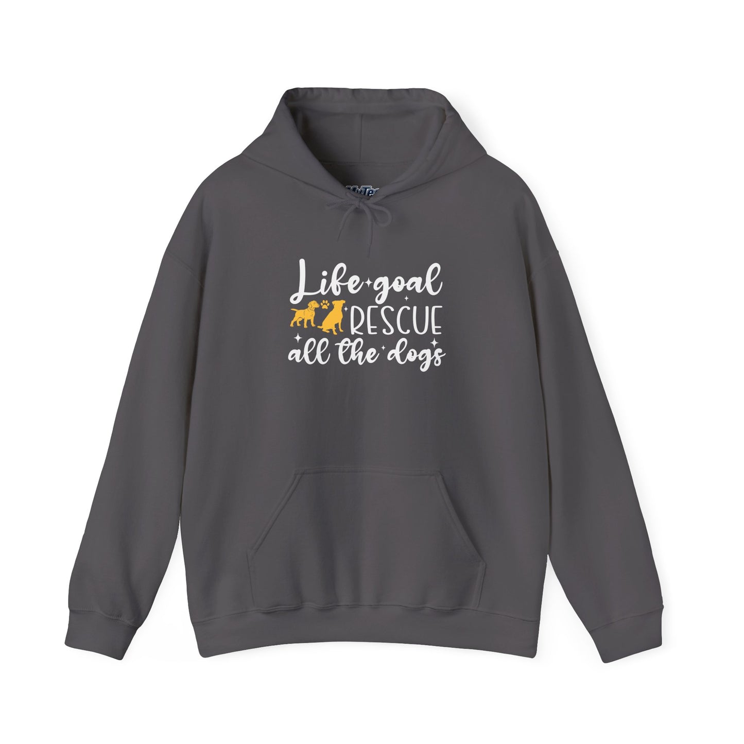 Life Goal Dog Rescue Unisex Hoodie – Cozy & Compassionate