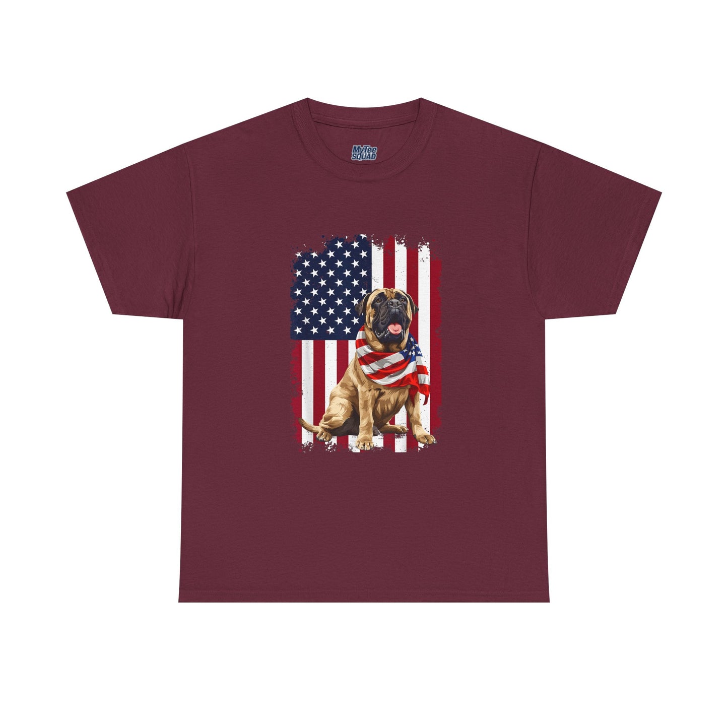 Patriotic English Mastiff Unisex T-Shirt