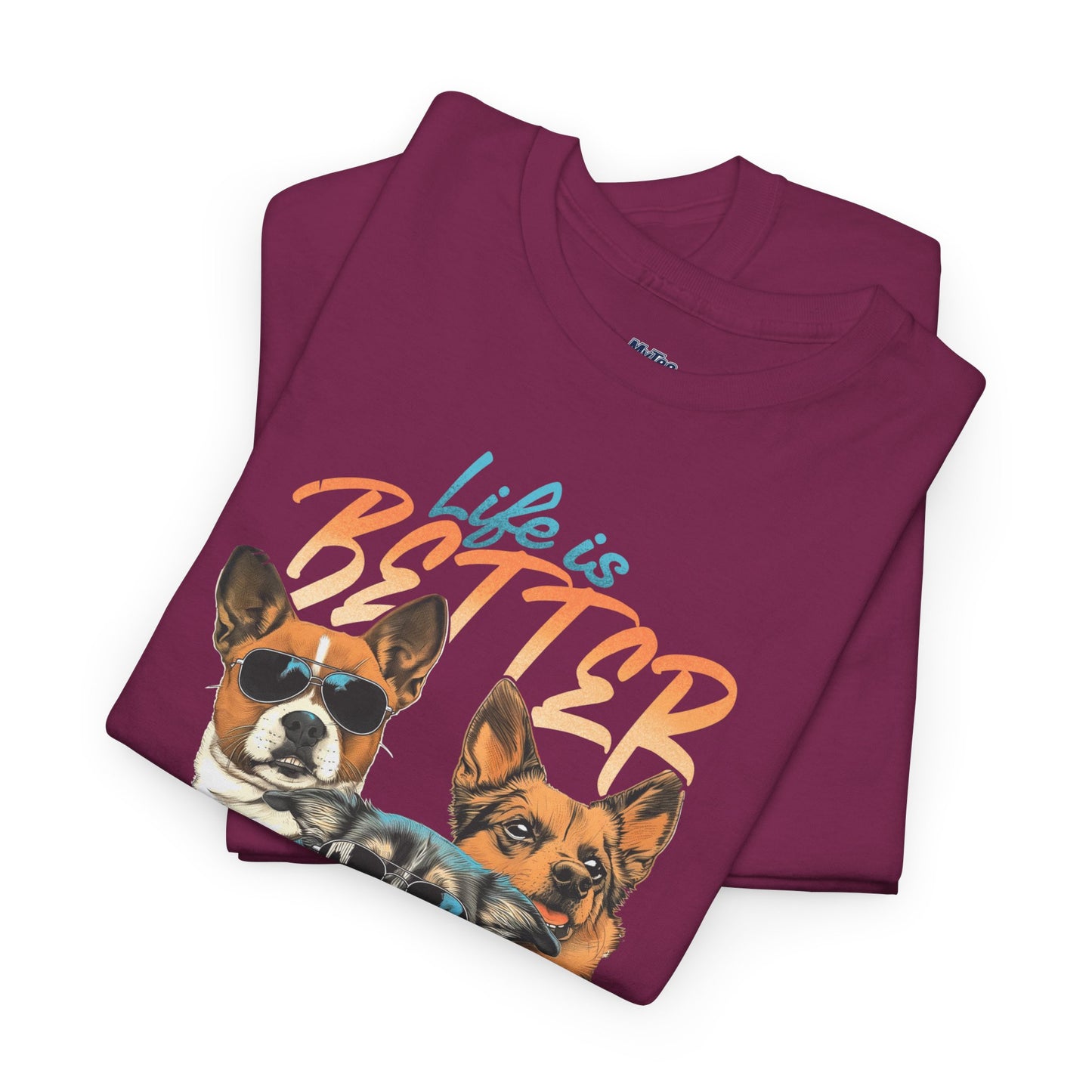 Life is Better With Dog Unisex T-shirt