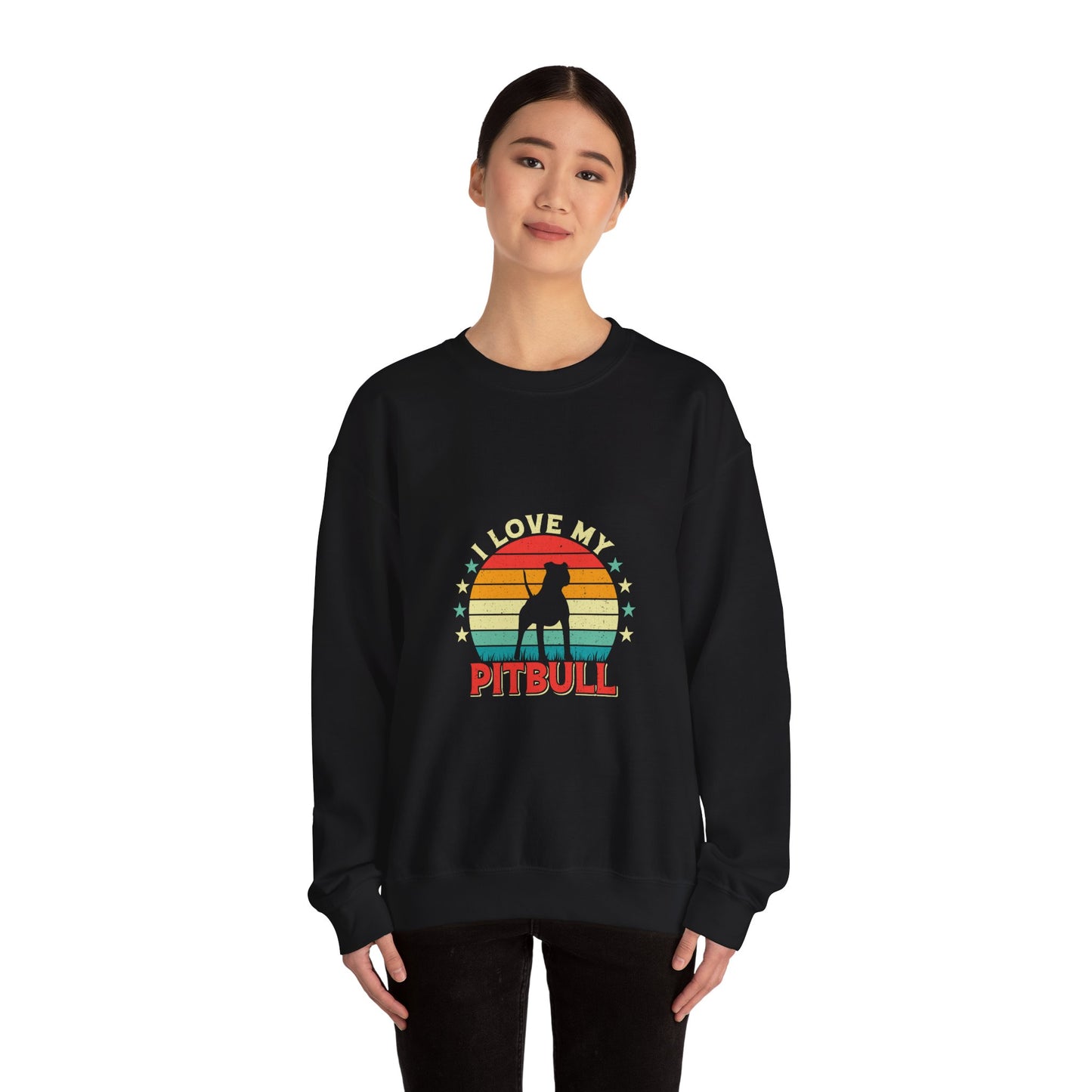 I Love My Pitbull Unisex Sweatshirts
