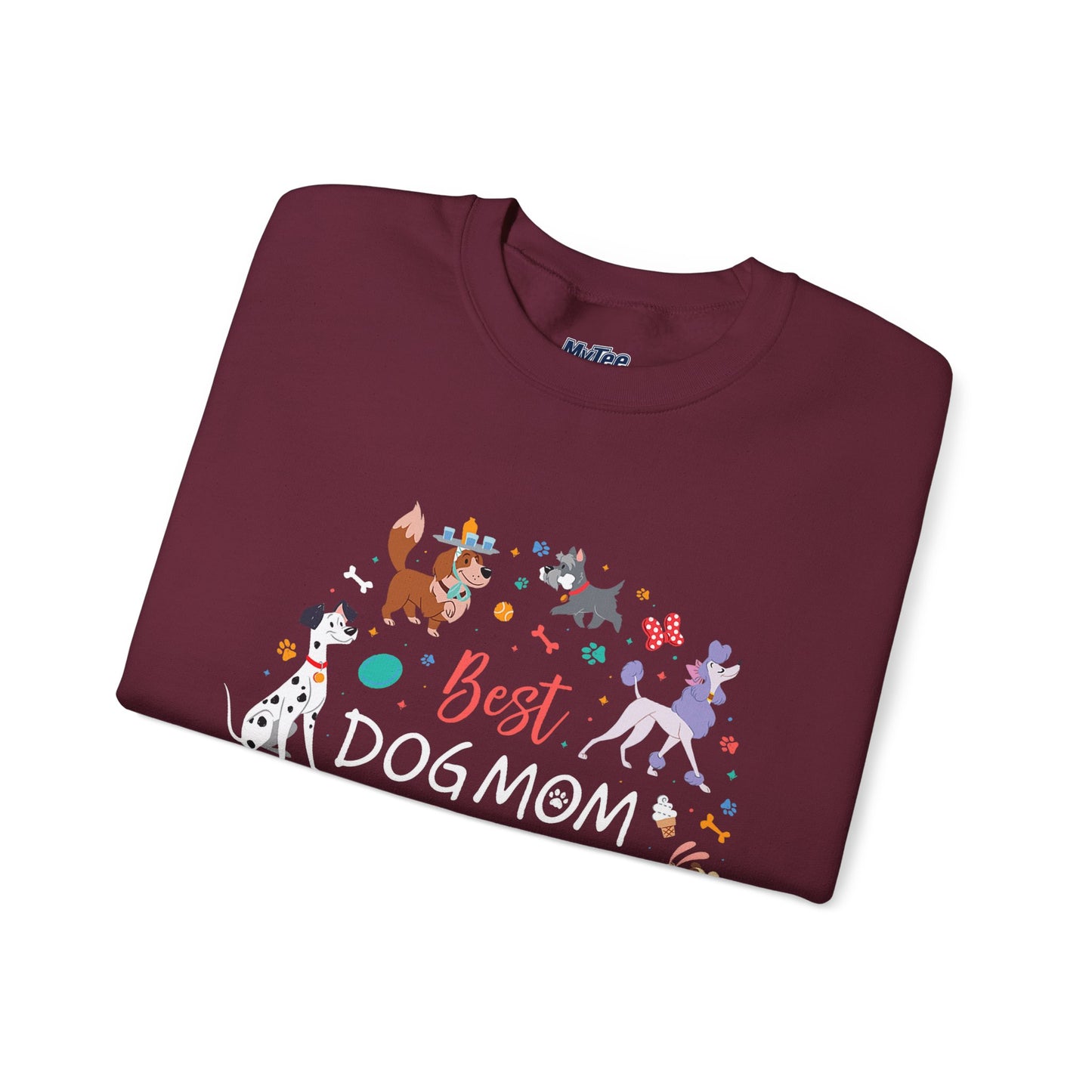 Best Dog Mom Ever Sweatshirt | Warm & Furry Crewneck
