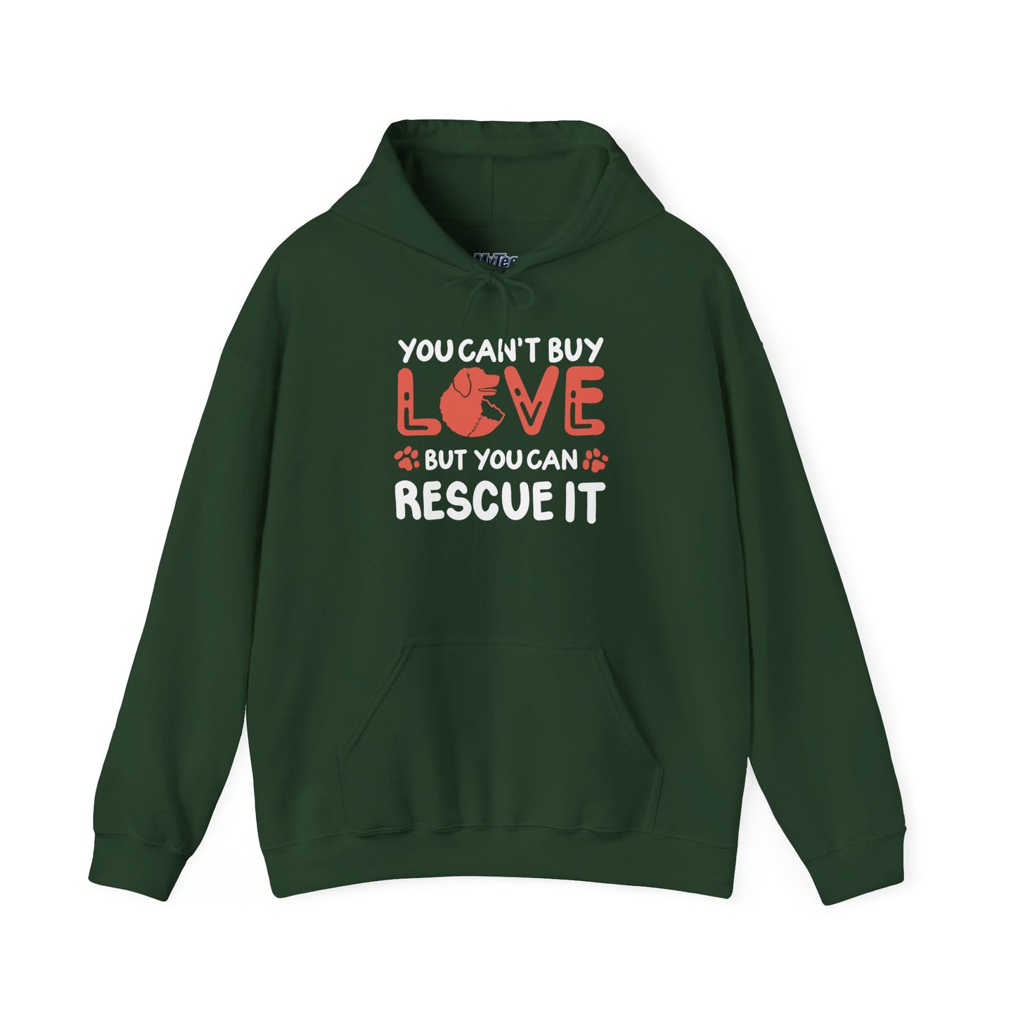 "You Can’t Buy Love, But You Can Rescue It" Unisex Hoodie