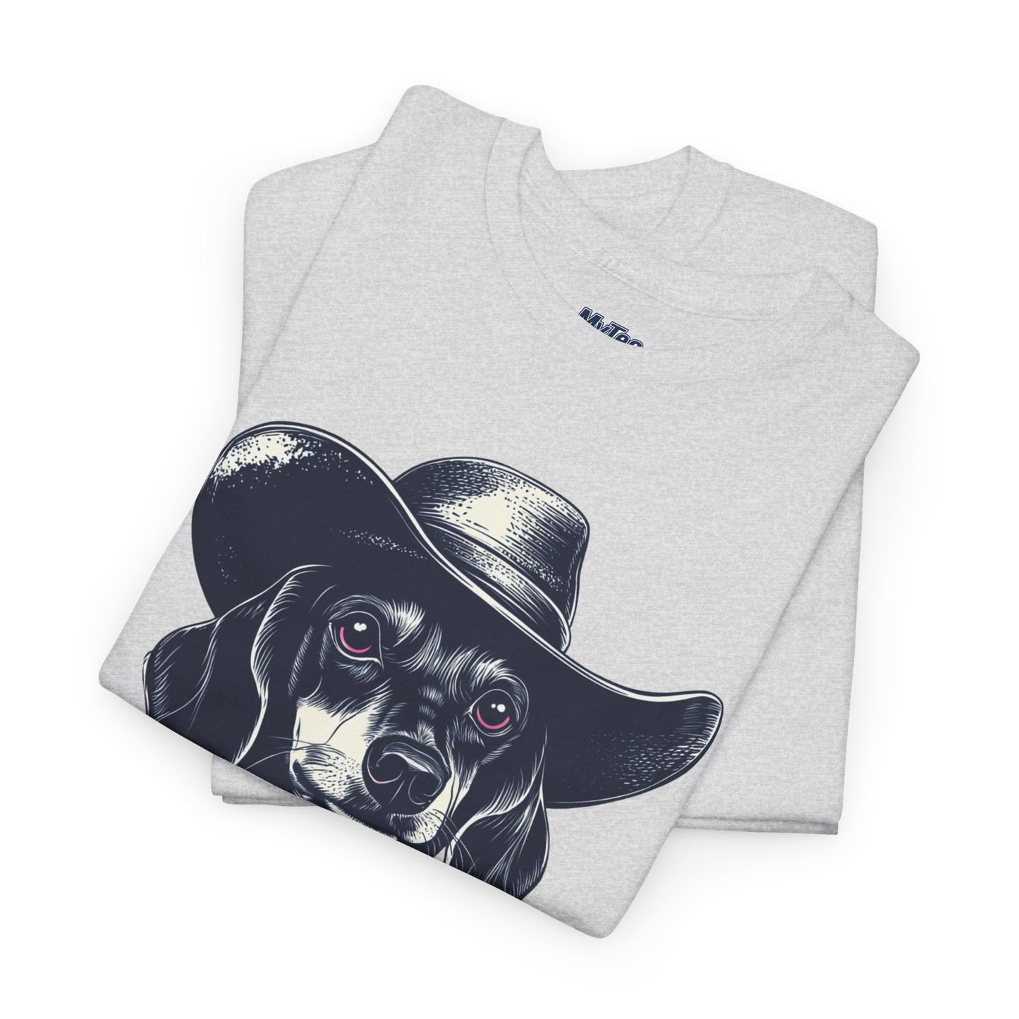 Dachshund Cowgirl Vibes T-Shirt – Pink Bandana Pup Shirt
