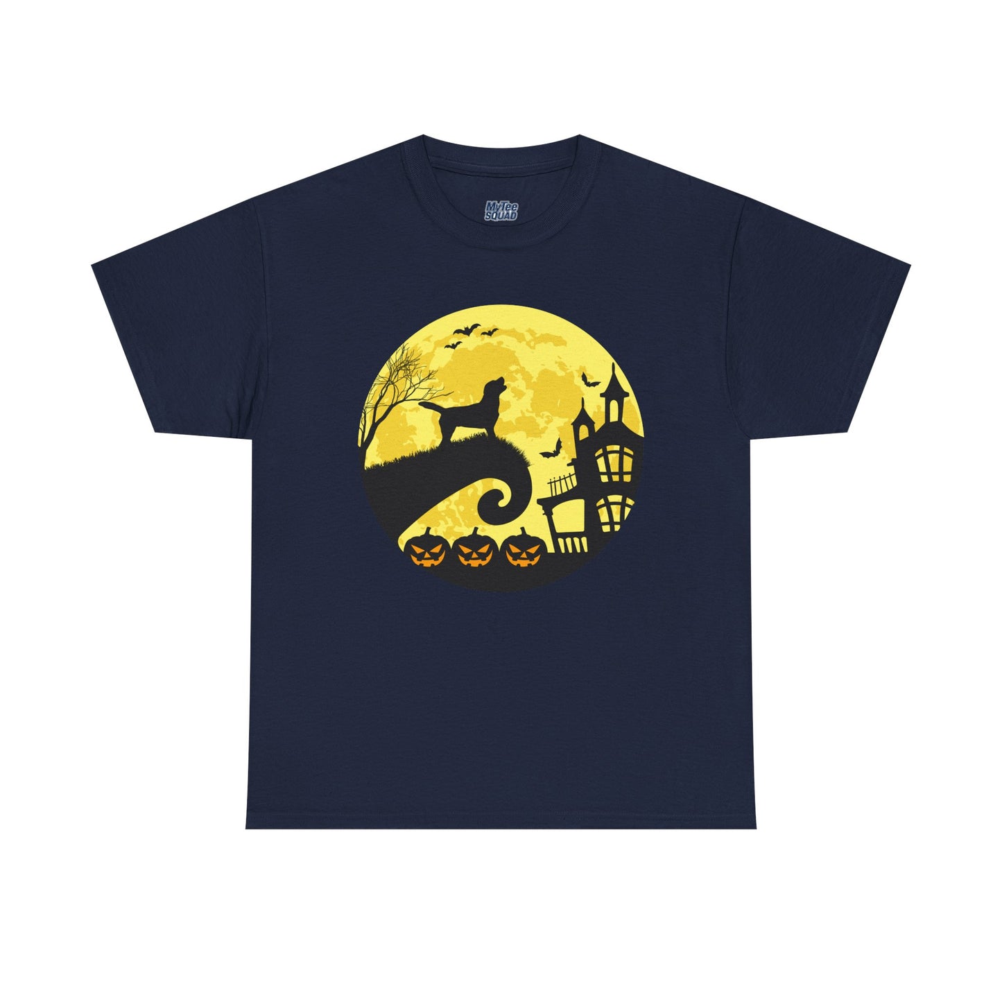 Halloween Moonlight Labrador Retriever Unisex T-Shirts