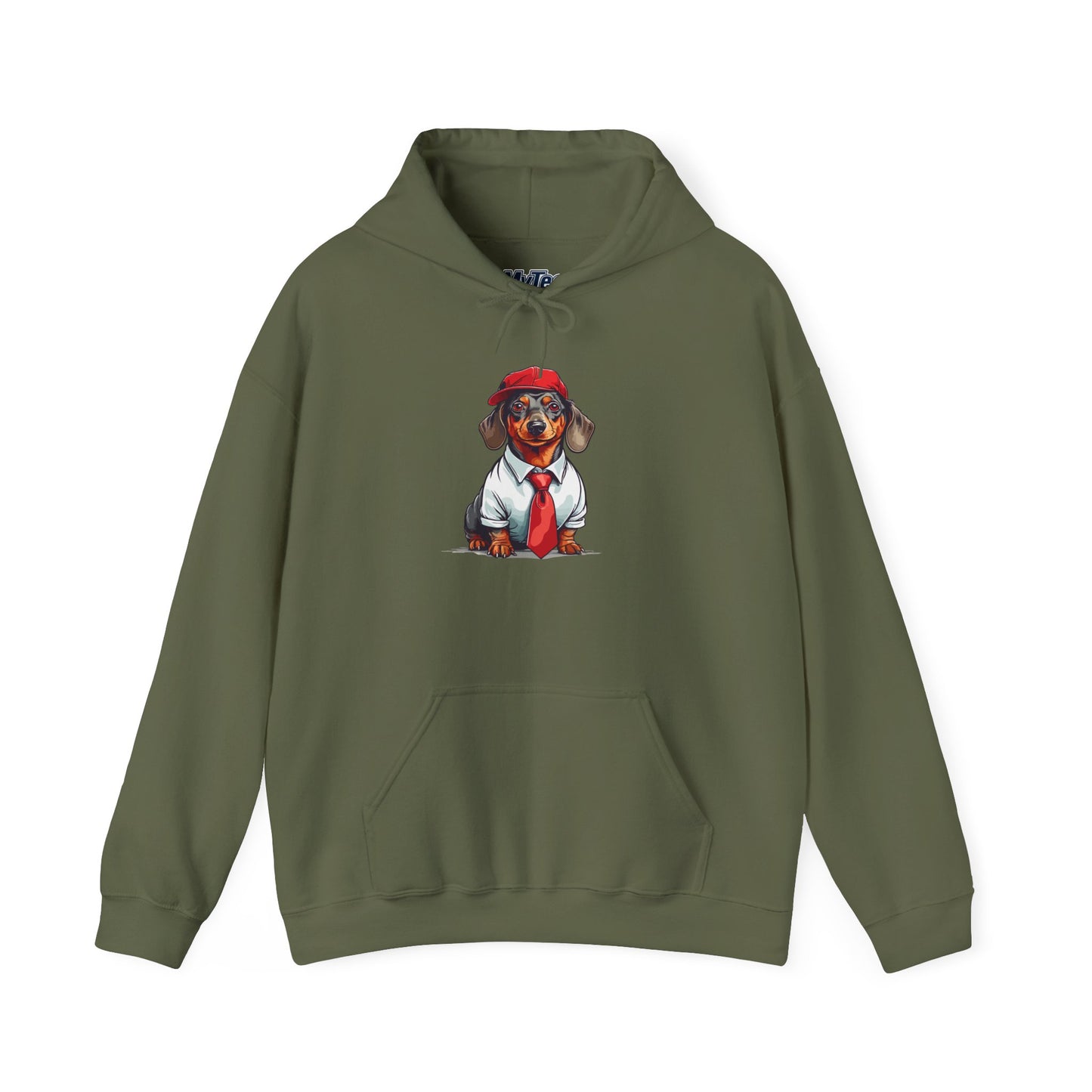 Dachshund Casual Boss Unisex Hoodie