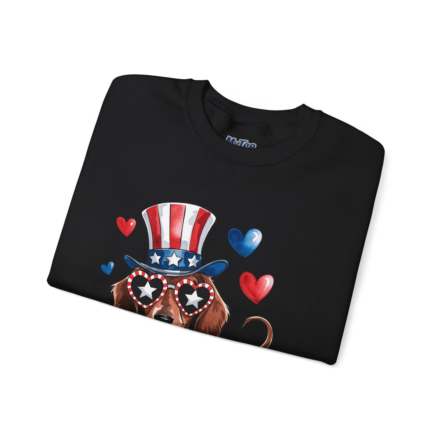 Patriotic Dachshund Dog Unisex Sweatshirt
