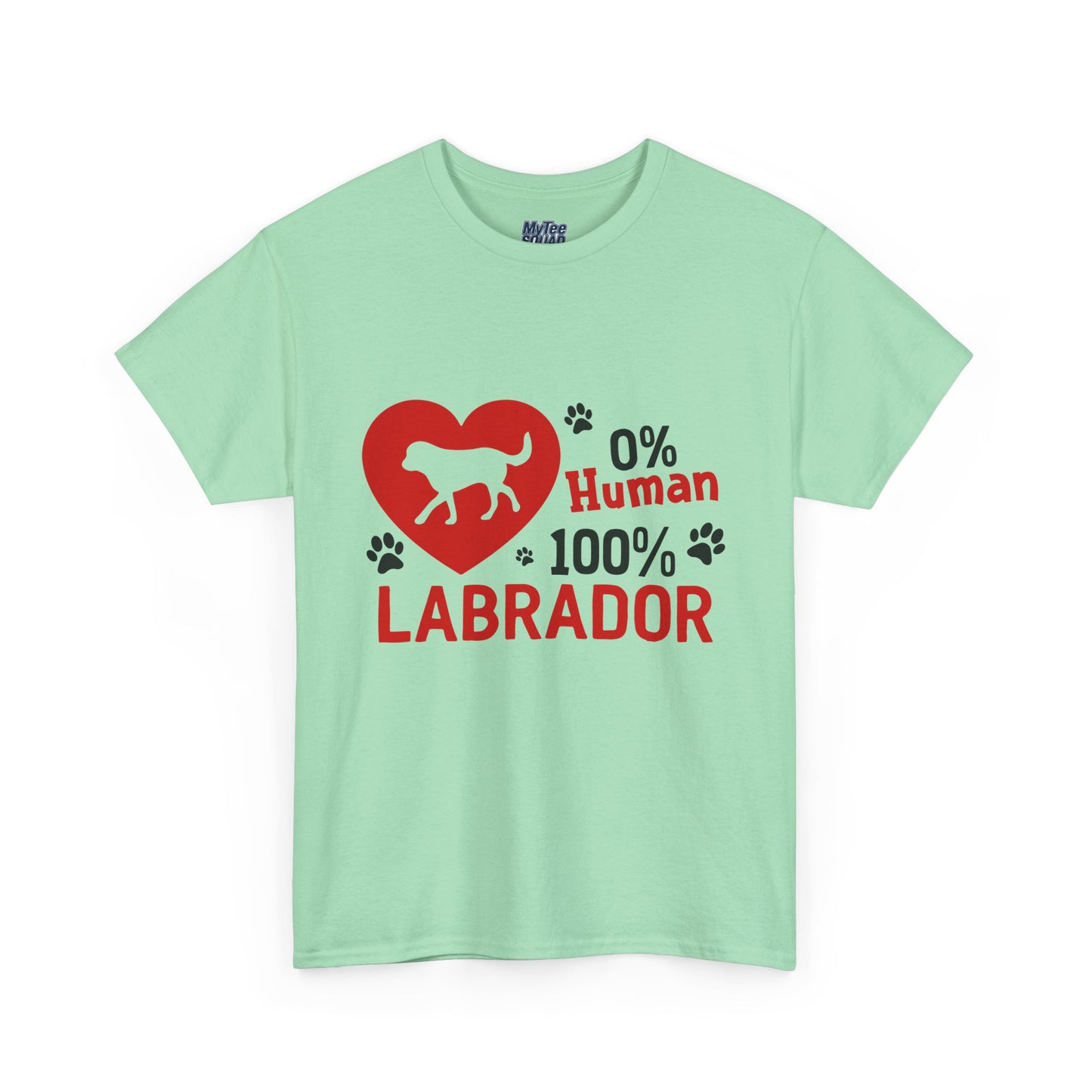 0% Human 100% Labrador Unisex T-Shirt