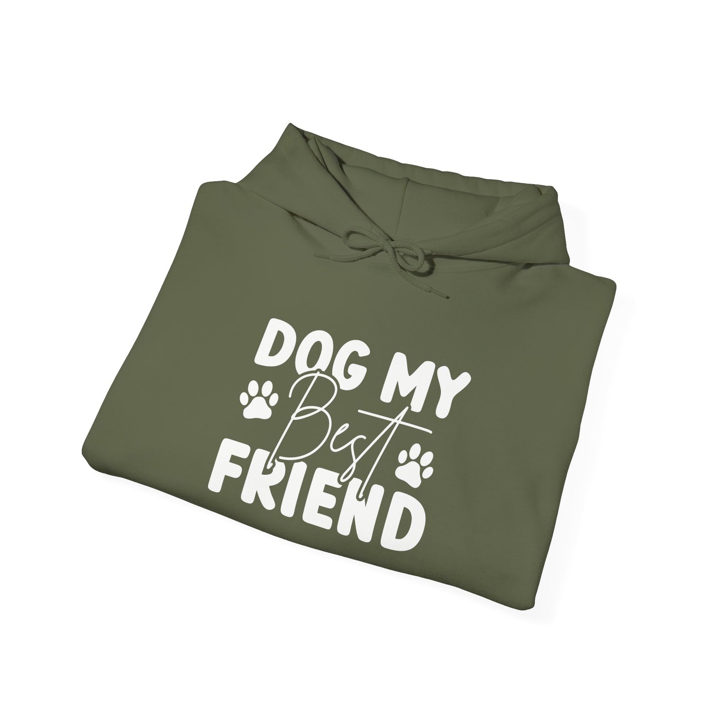 Dog My Best Friend Unisex Hoodie | Cute Dog Lover Apparel