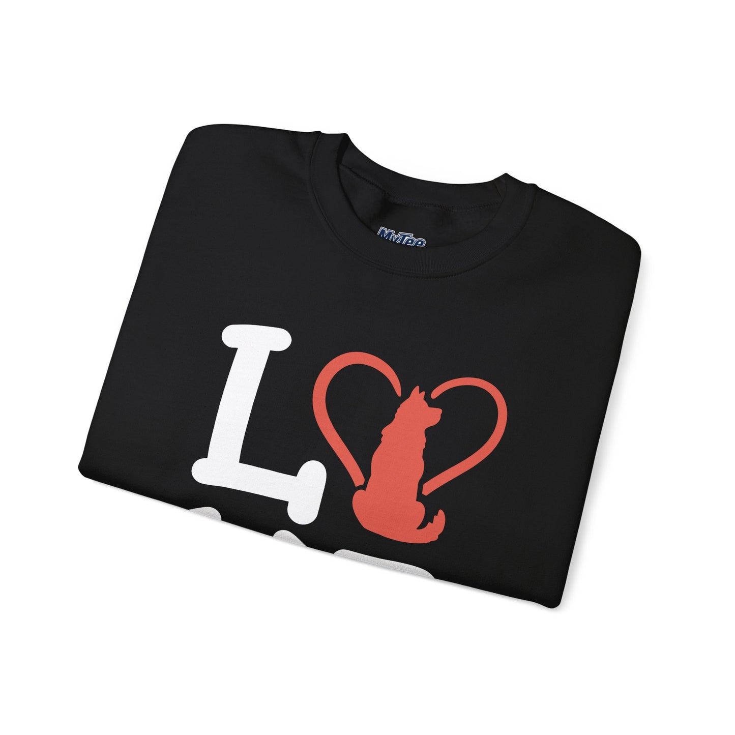 Love Cat Crewneck Sweatshirt - Perfect for Pet Lovers, Gift For Cat Owners