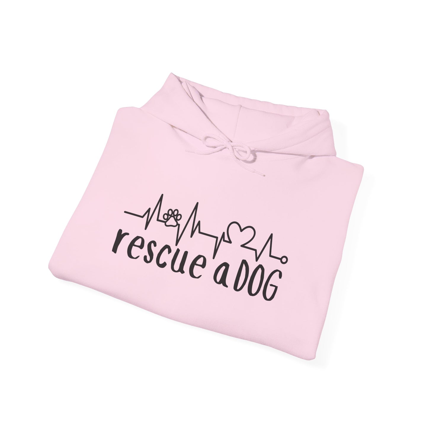 Rescue A Dog Hoodie Pet Lover Unisex Sweatshirt | Adoption Awareness Apparel