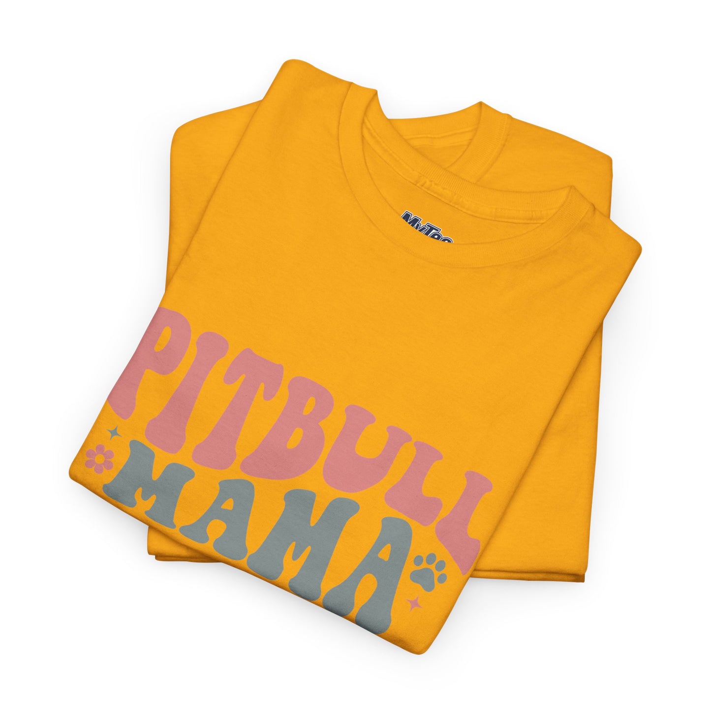 Pitbull Mama Tee – Cute Casual Shirt for Dog Moms & Pet Lovers