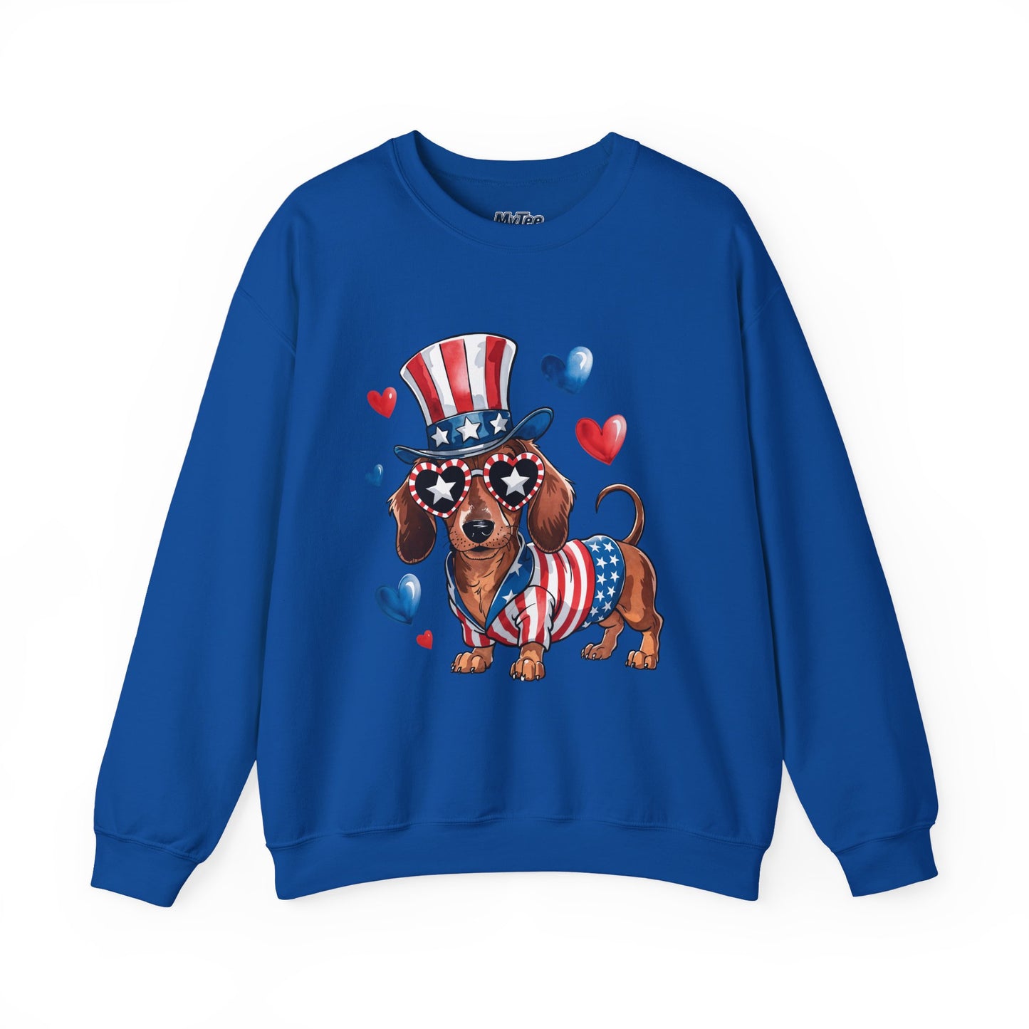 Patriotic Dachshund Dog Unisex Sweatshirt
