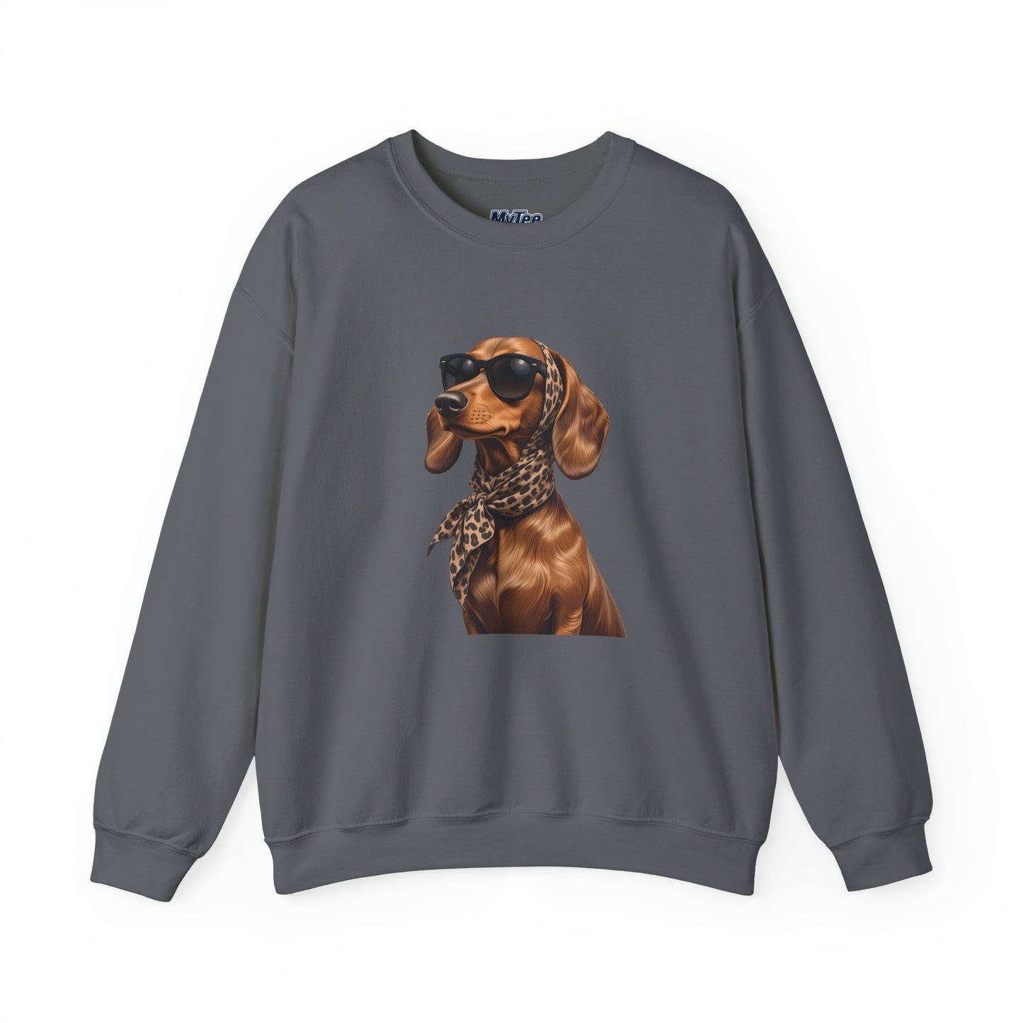 Chic Dachshund Dog Lover Unisex Sweatshirt | Crewneck Pullover For Pet Lovers