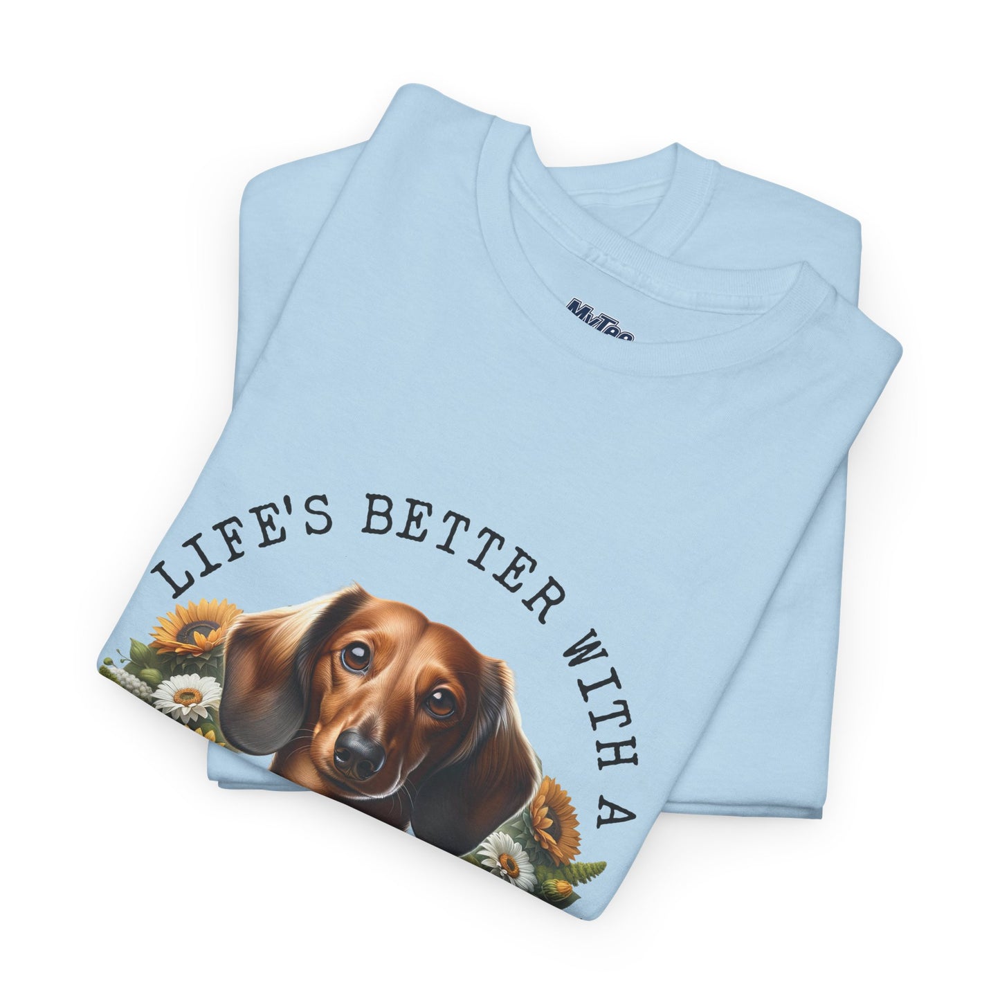 Dachshund Sunflower Unisex T-Shirt