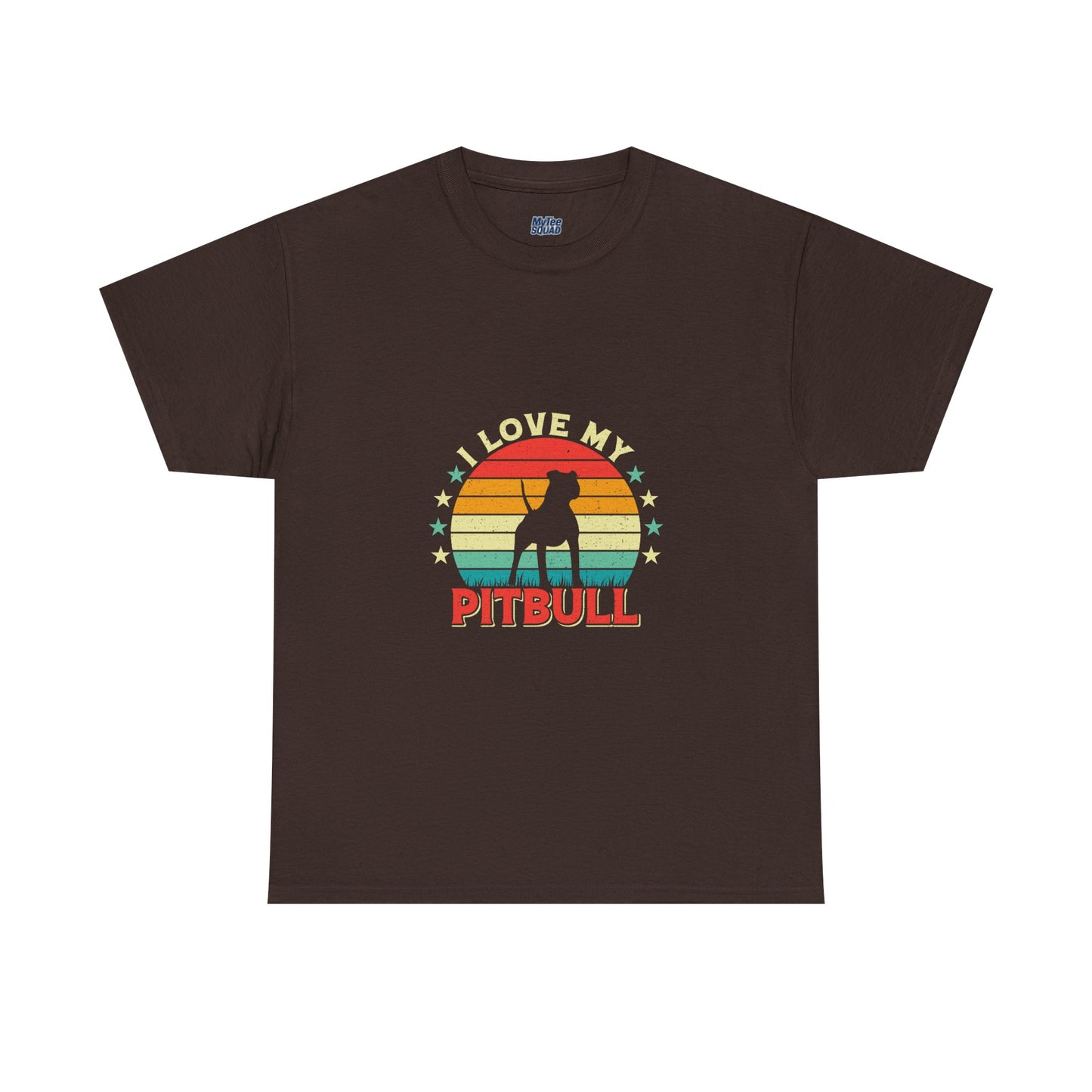 I Love My Pitbull Unisex T-Shirt | Best Gift For Dog Mom & Dad