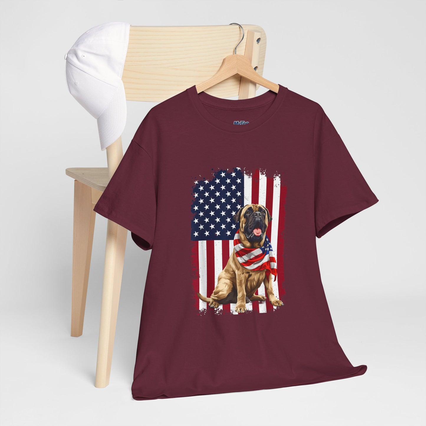 Patriotic English Mastiff Unisex T-Shirt