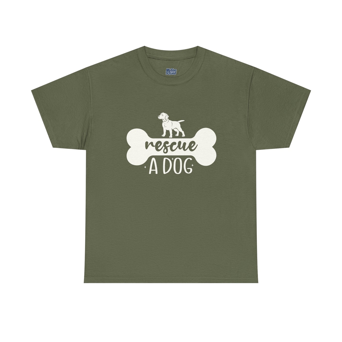 Rescue a Dog Unisex Cotton T-shirt | Dog Lover